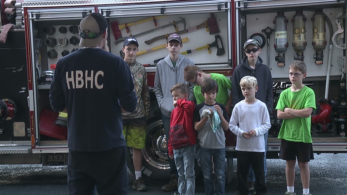 The Hop Bottom Hose Company hosted a fire prevention training - Vimarsana News
