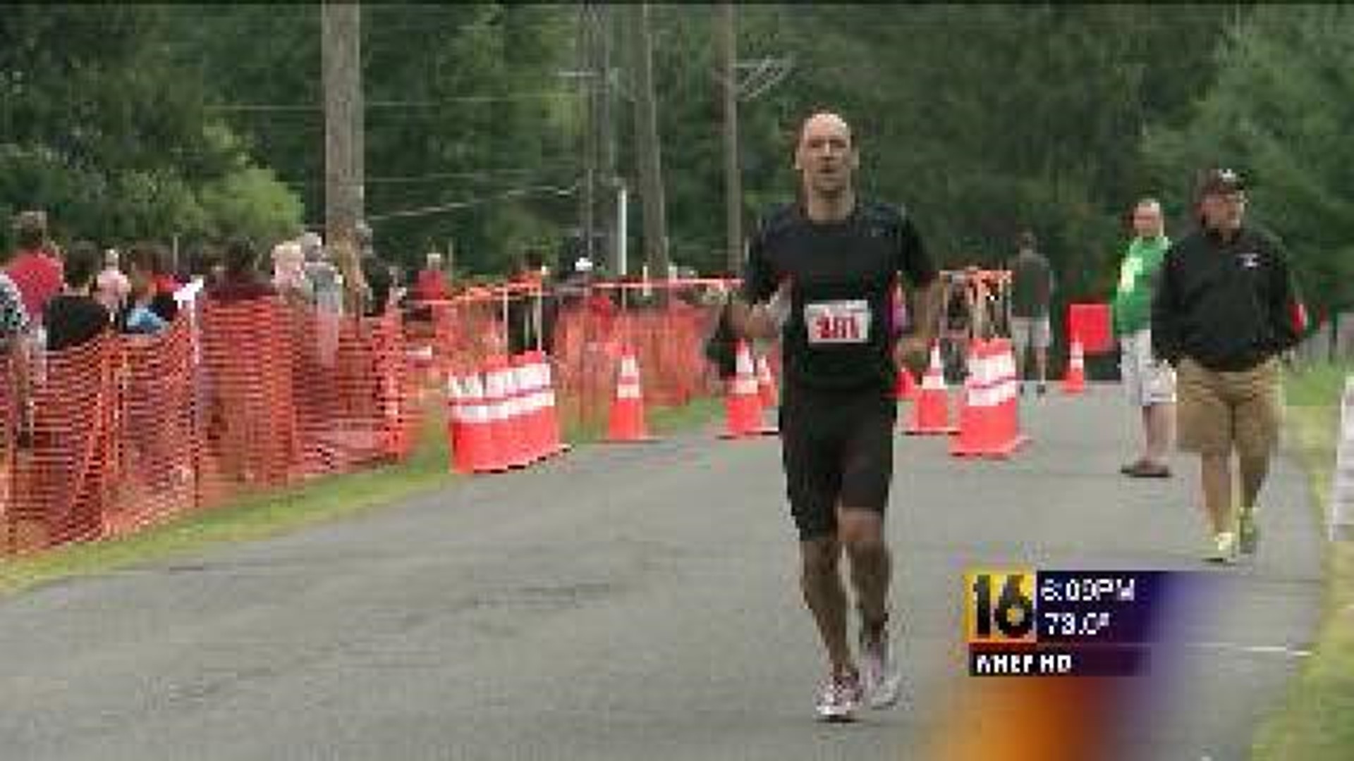 Triathletes Conquer Lake and Roads