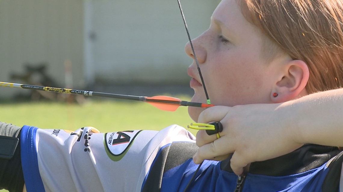 Brensinger From Saint Clair Now Competes In Barebow In The 50 Meter ...