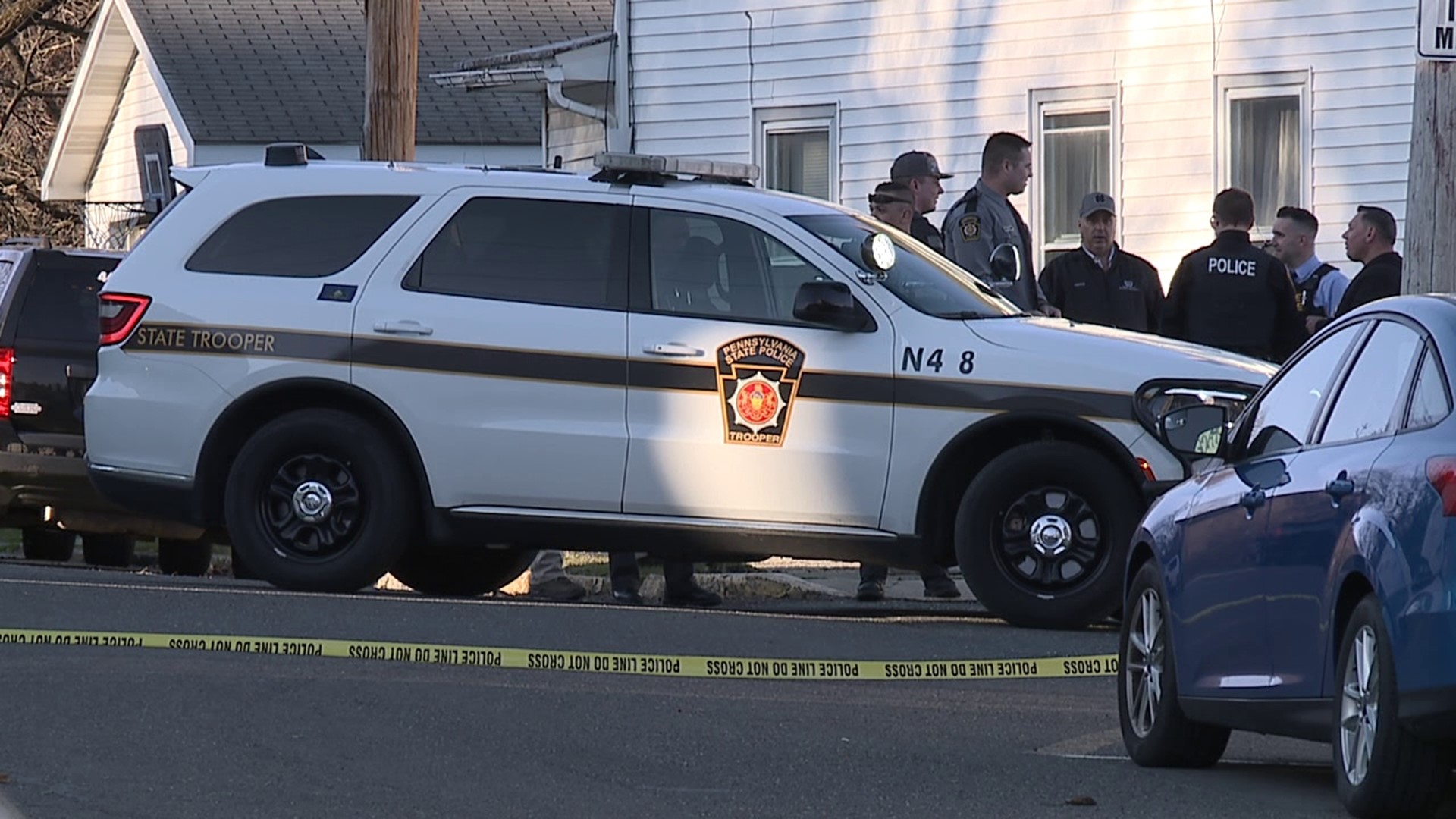 According to investigators, an argument between neighbors led to a gruesome homicide in Lehighton on Monday.