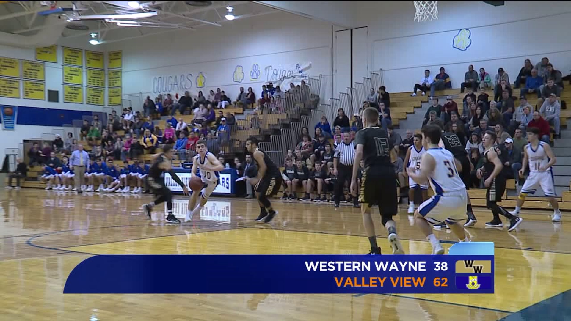 Valley View Boys Beat Western Wayne 62-38