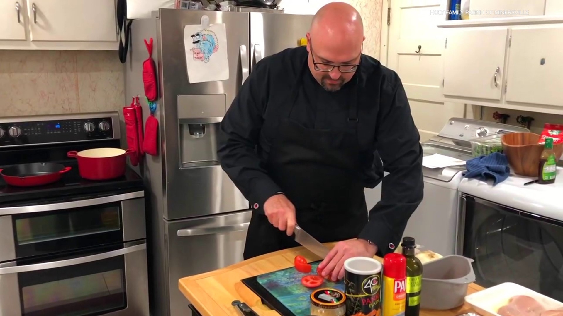 Catholic priests in Schuylkill County are whipping up some "heavenly" dishes for a good cause.