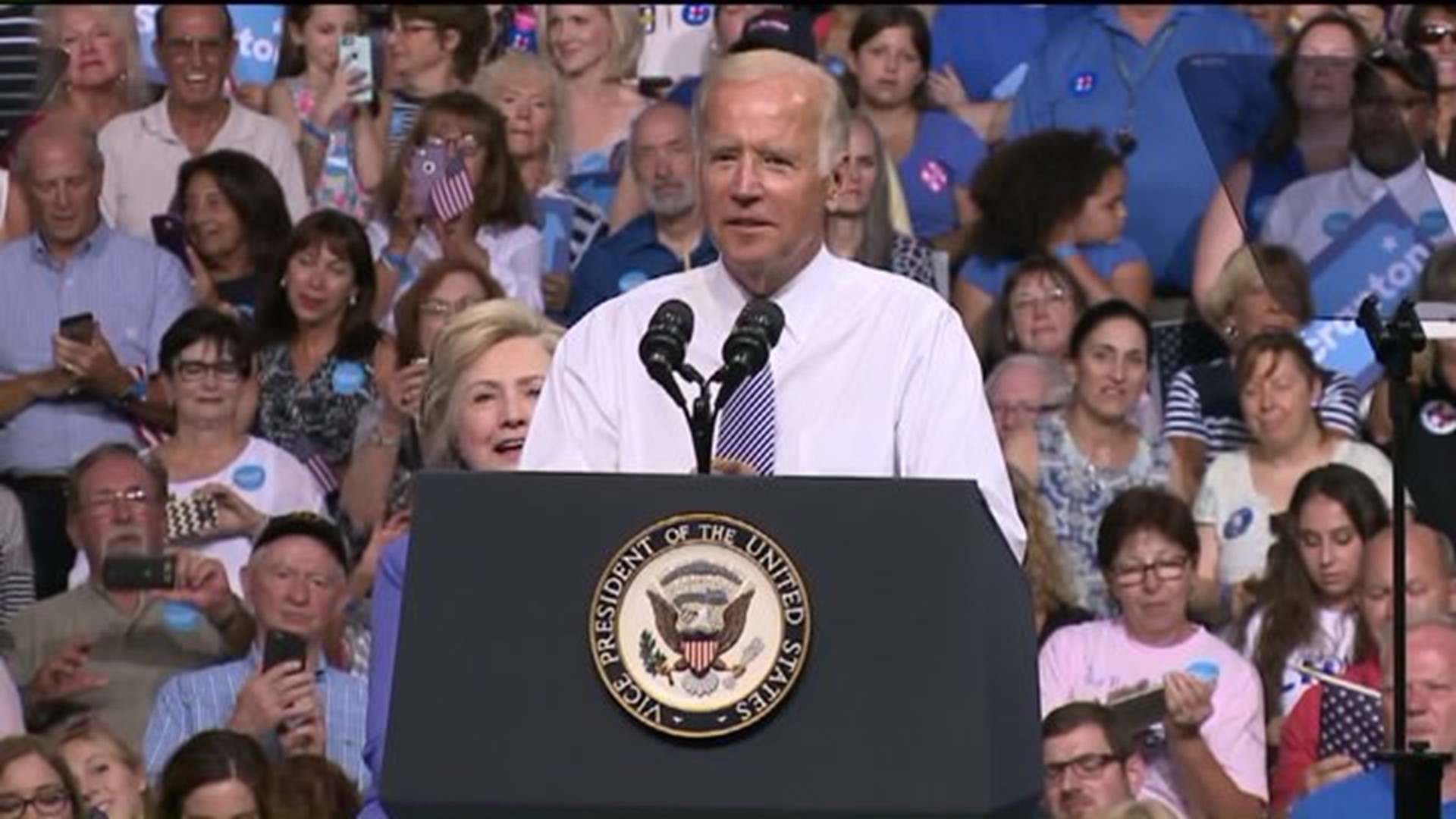 Biden to Campaign for Hillary Clinton in Luzerne County
