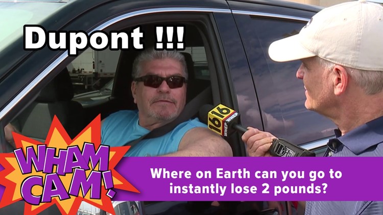 Where on Earth can you go to instantly lose 2 pounds? | Wham Cam