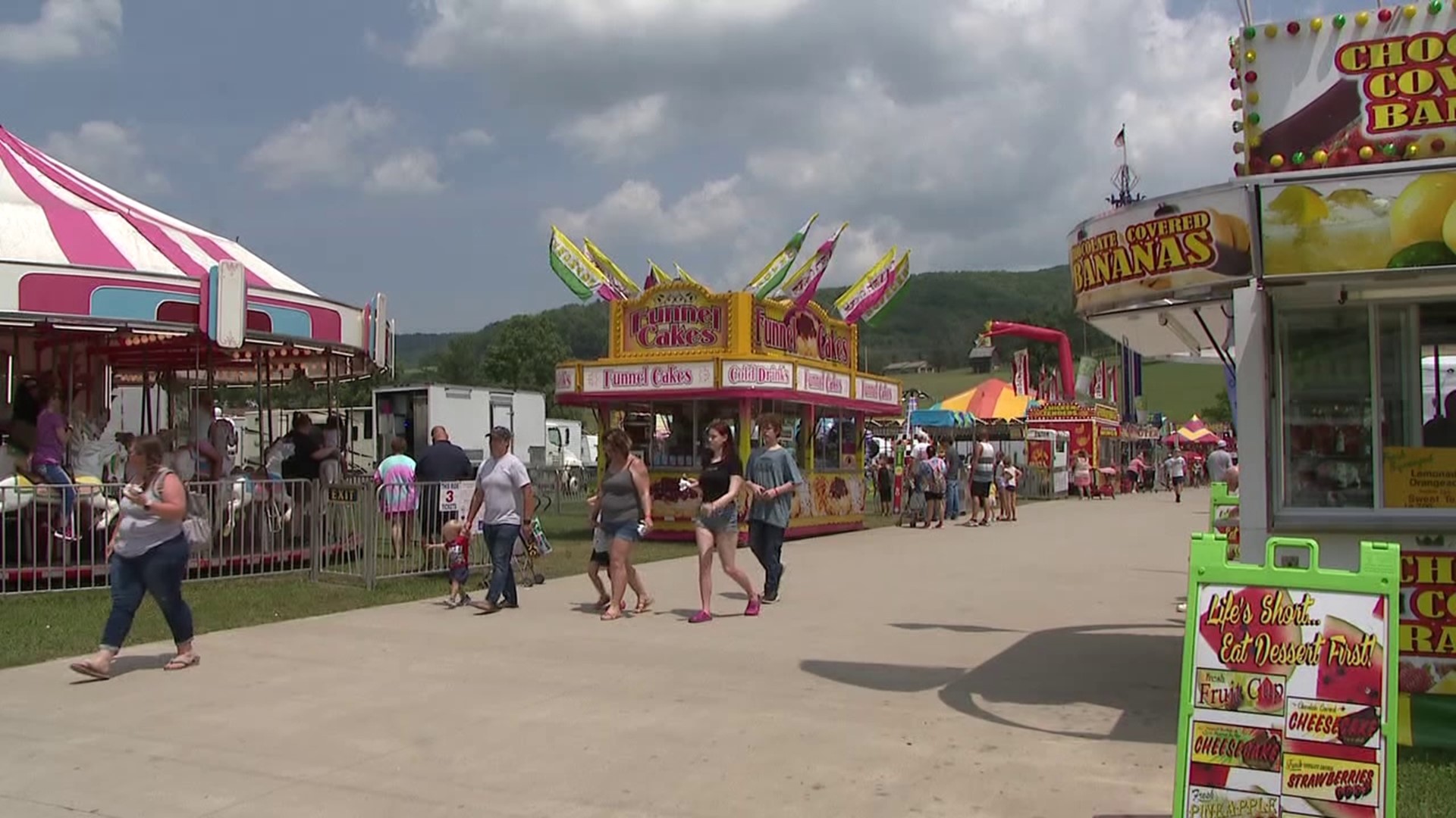 The Troy Fair runs through Saturday, and Newswatch 16's Nikki Krize spent some time there on Wednesday.