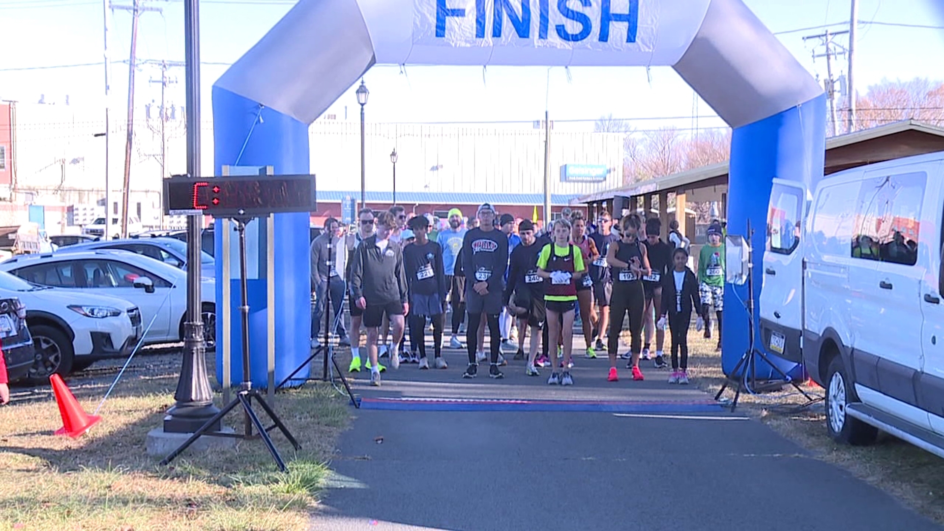 On Saturday morning, Scranton Running Company hosted a few races to benefit the St. Francis of Assisi Kitchen in Scranton.