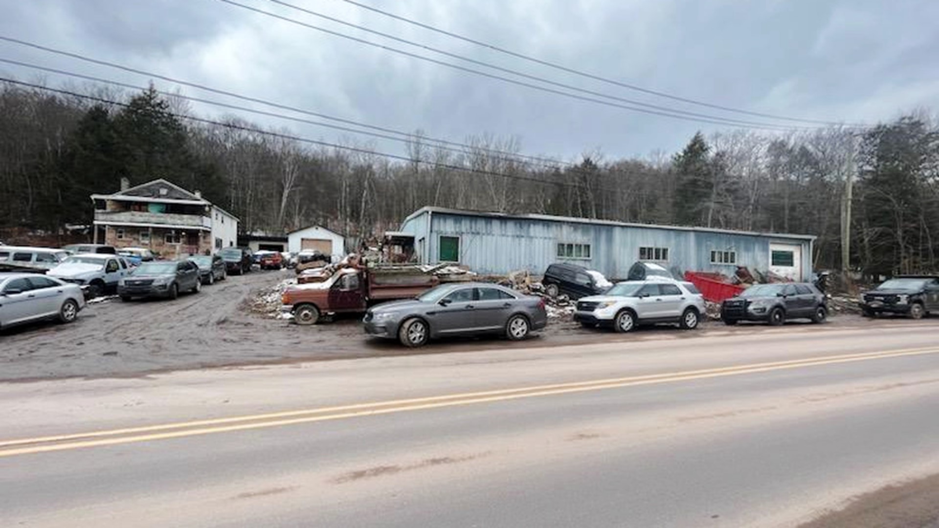 Troopers have been searching a property along Route 29 in Noxex since Thursday.