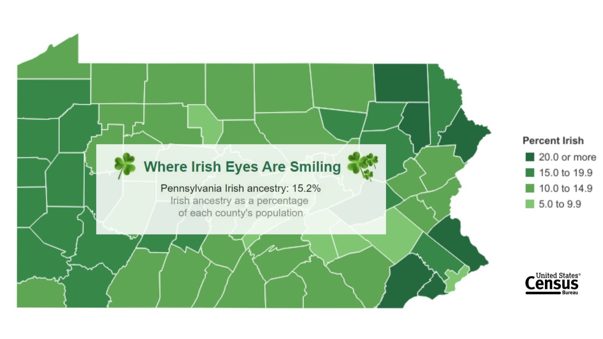 'Slainte!' These Pa. counties have the most Irish populations | wnep.com