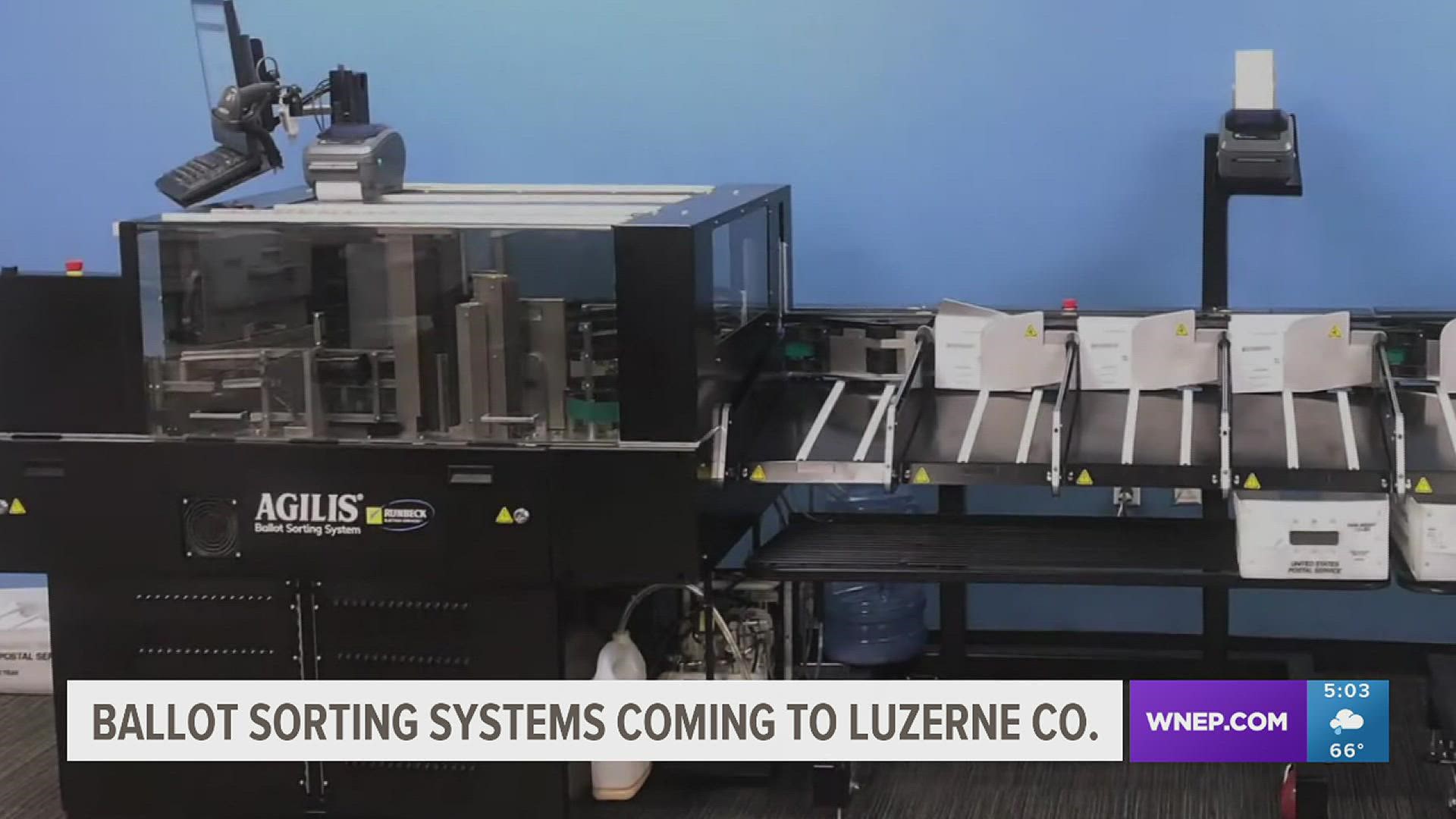 Luzerne County is spending almost a half-million dollars on a ballot sorting system. The manufacturer's CEO details the machine's features and potential benefits.