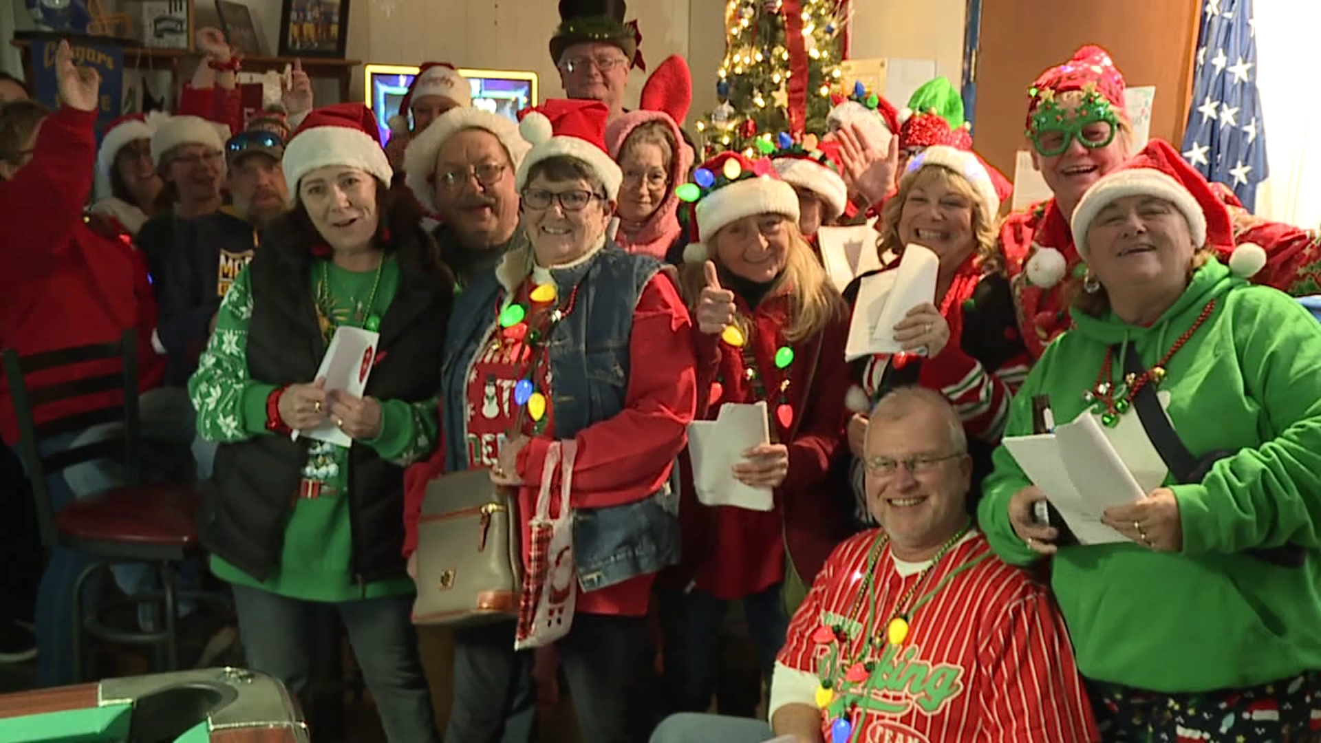 Veterans were honored in Lackawanna County with the gift of song.