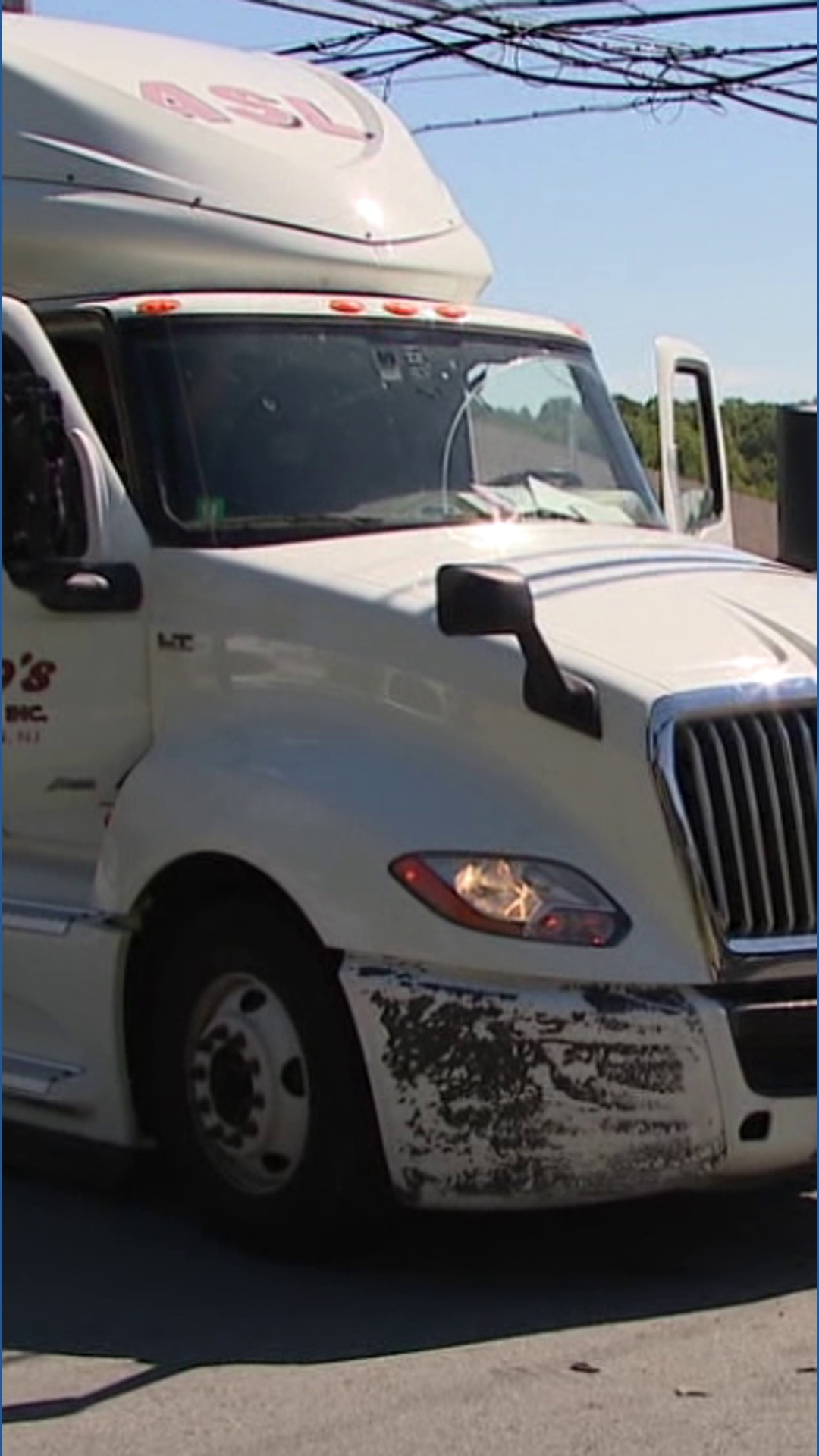 One taken to hospital after tractor-trailer crash on South Keyser ...
