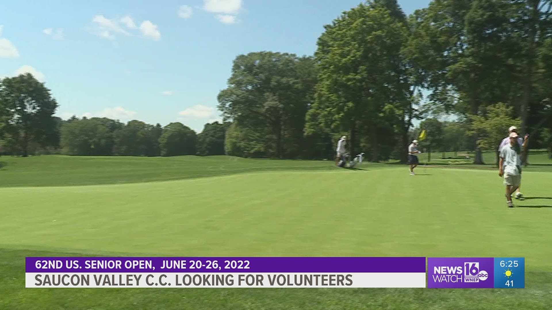 The 62nd US Senior Open isn't until June of 2022 at Saucon Valley Country Club in the Lehigh Valley.  But, it is time round up volunteers