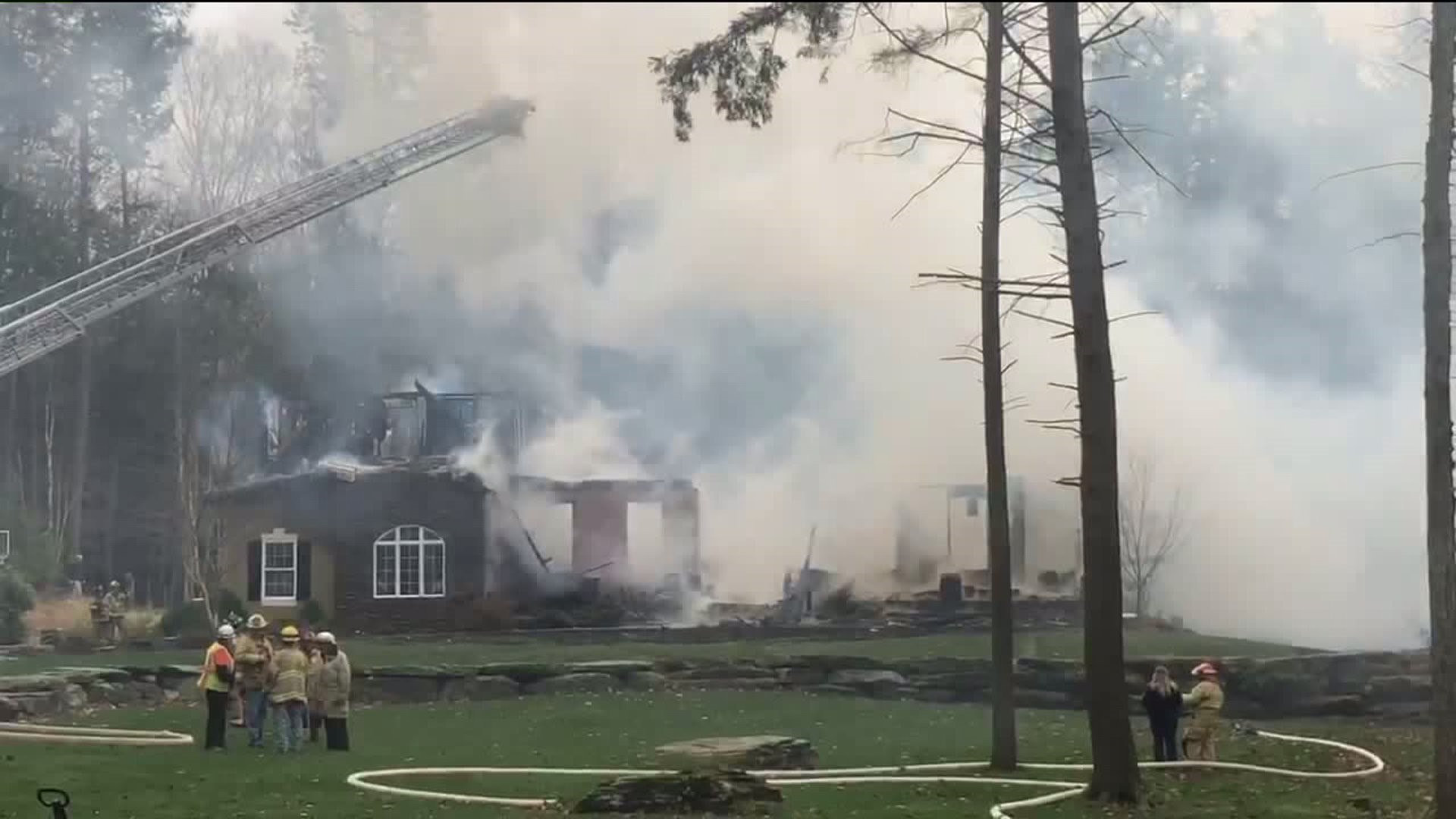 Home in Luzerne County Ruined by Fire