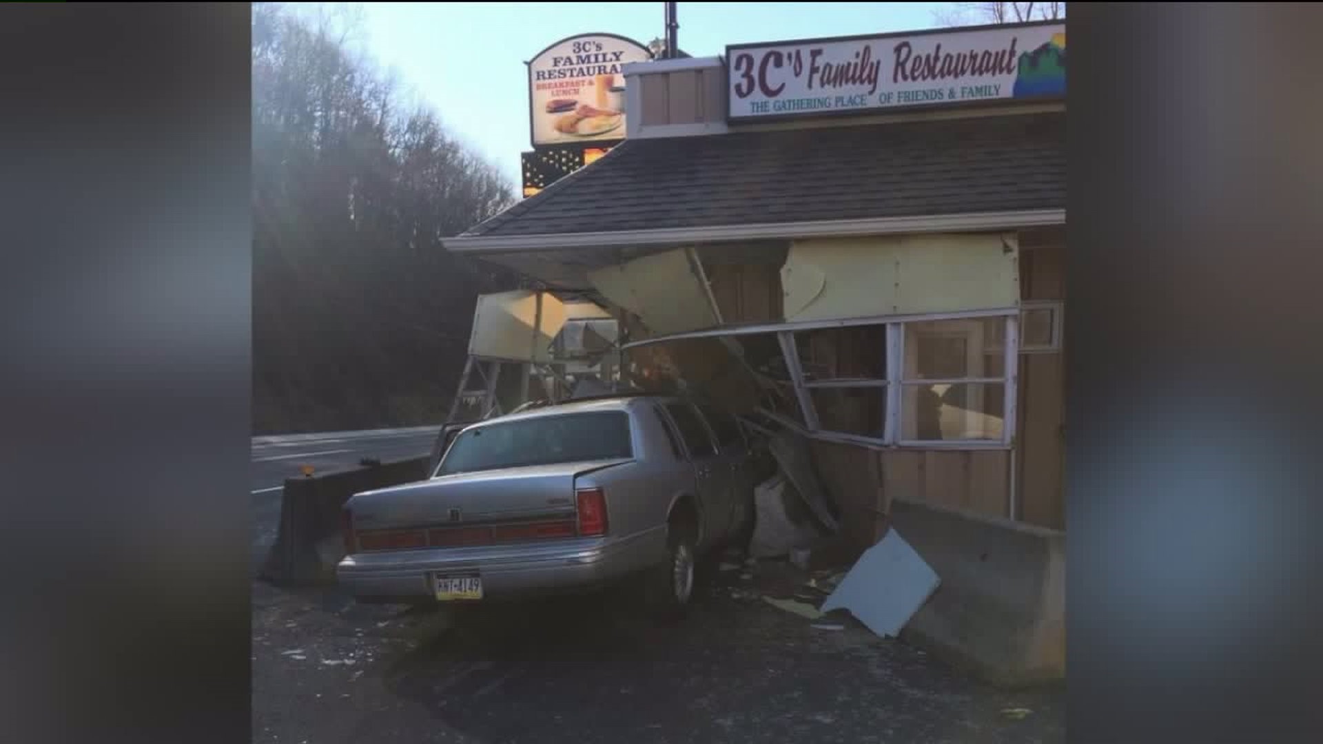 Car Crashes into Schuylkill County Restaurant