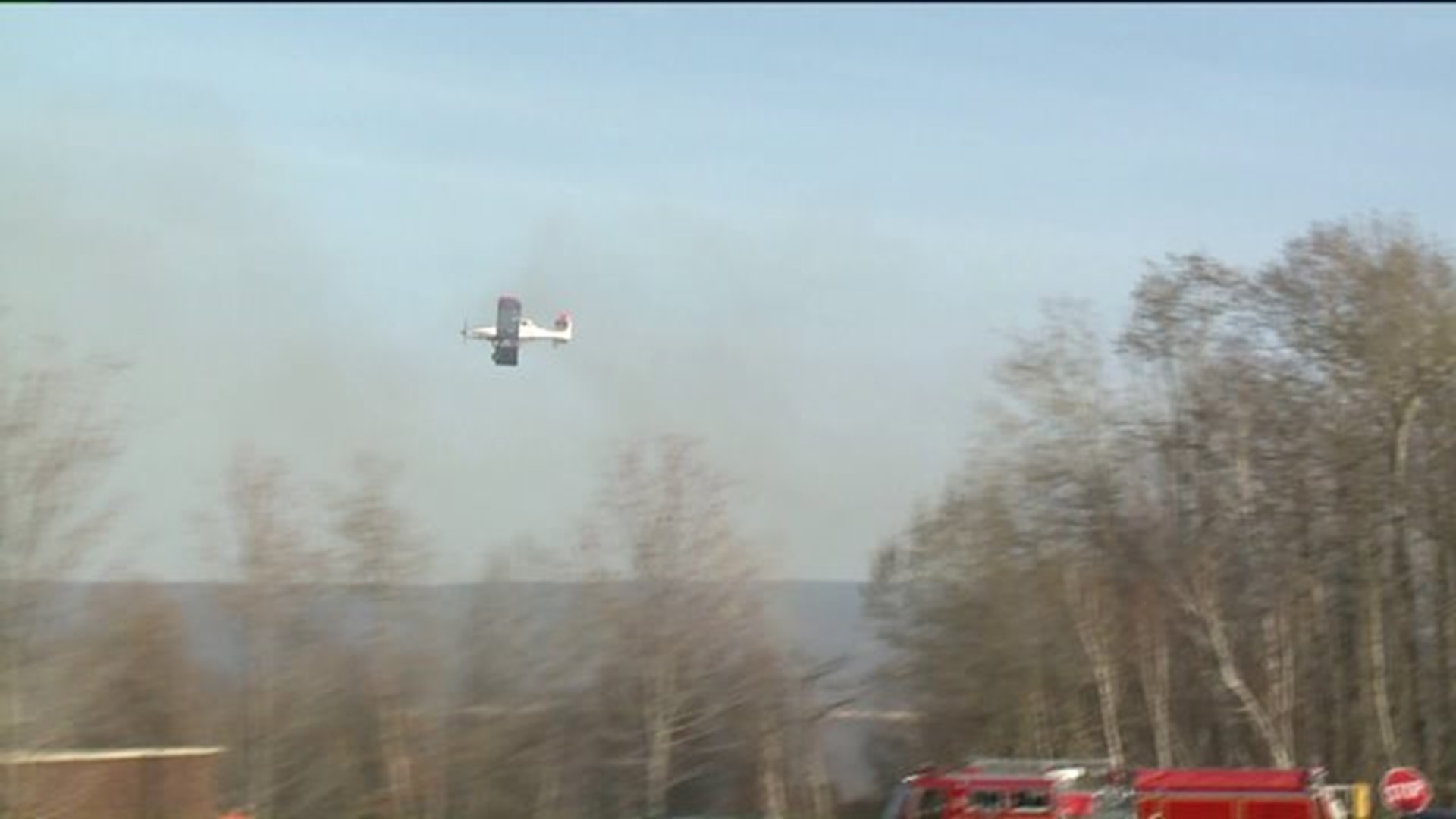 Crews In Lackawanna County Busy Battling Brush Fires | wnep.com