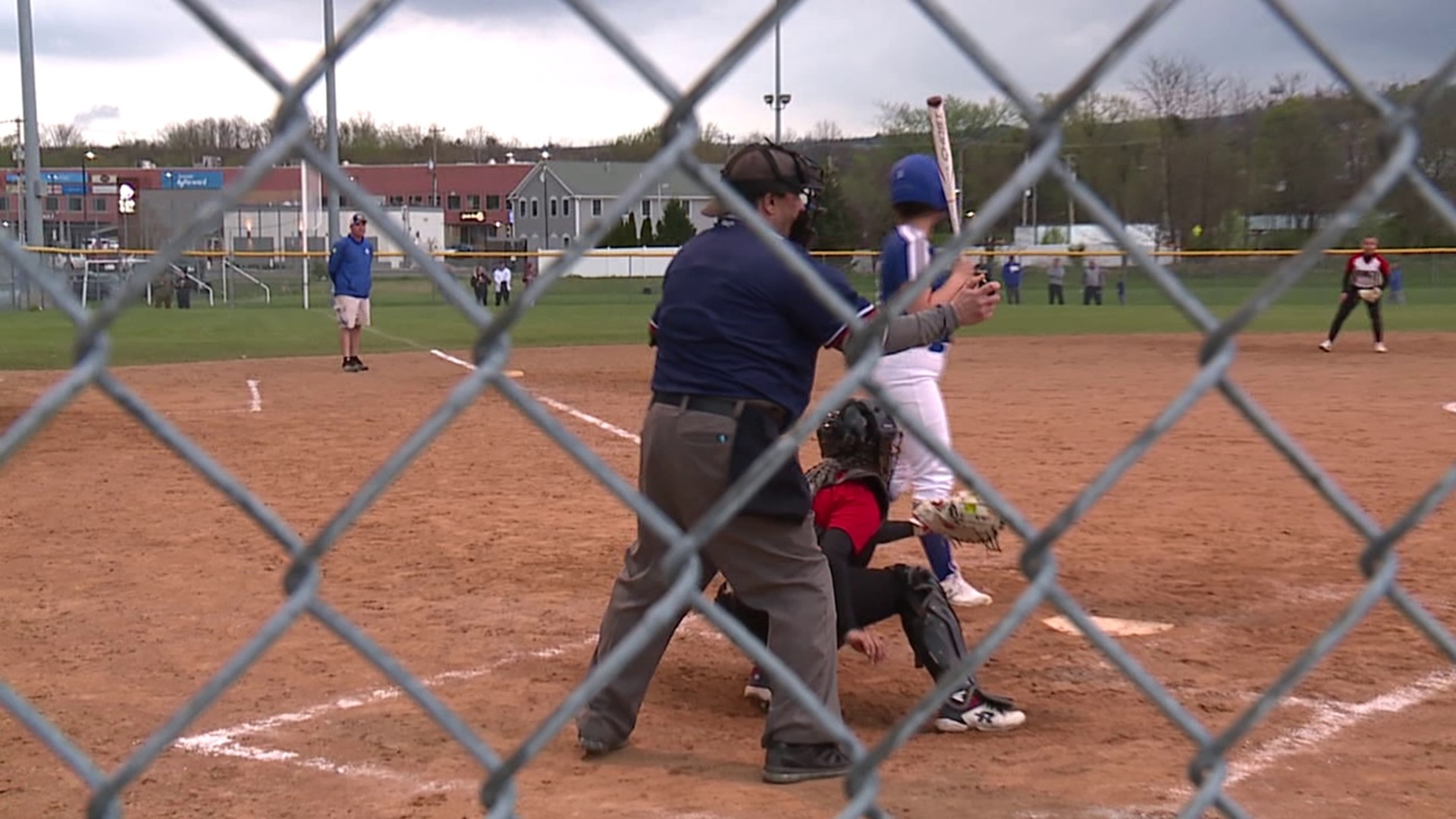 The shortage was apparent at games throughout Lackawanna County on Monday. All the games on the schedule only had one umpire and some had to work double duty.