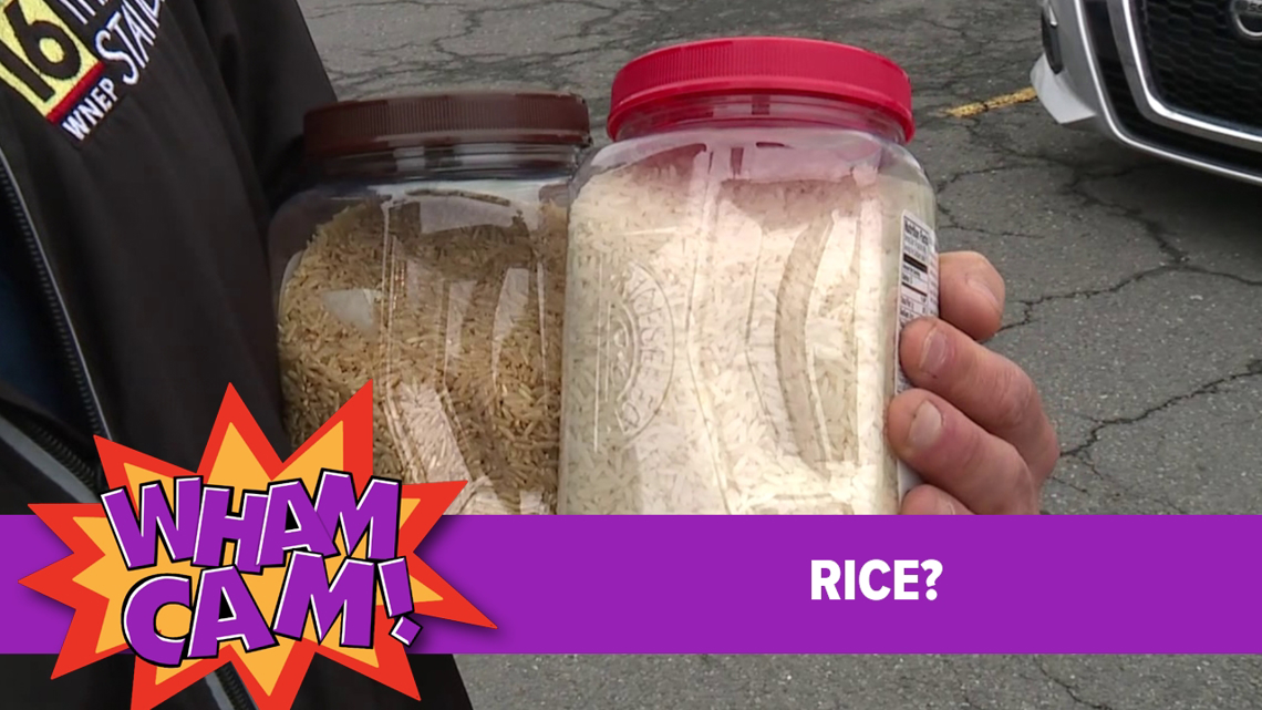 Wham Cam: White and brown rice?