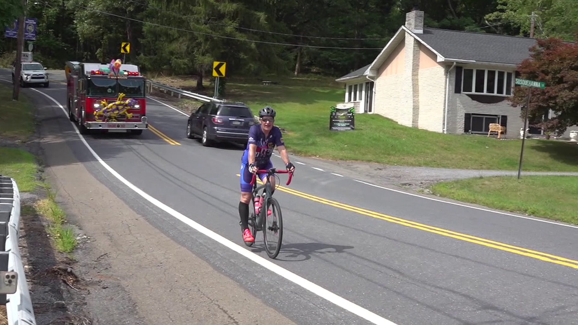 The Go Joe crew wrapped up Day 2 of Meteorologist Joe Snedeker's charity bike ride in the coal region on Tuesday.