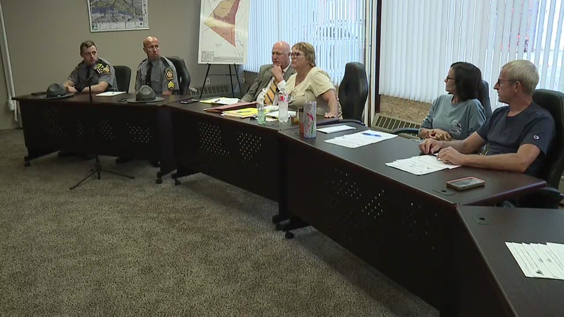 Residents voice their concerns about crime in Shickshinny