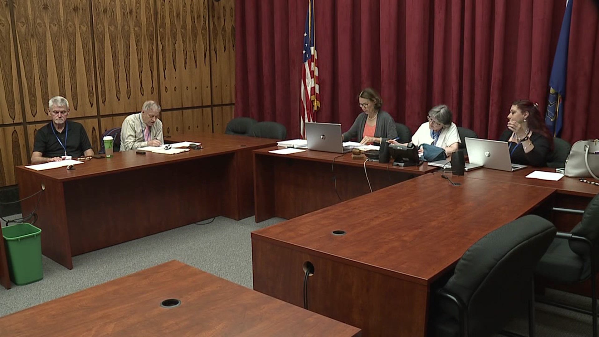 The Luzerne County election board decided the ballot question is "too flawed" and confusing to be included on the November ballot.