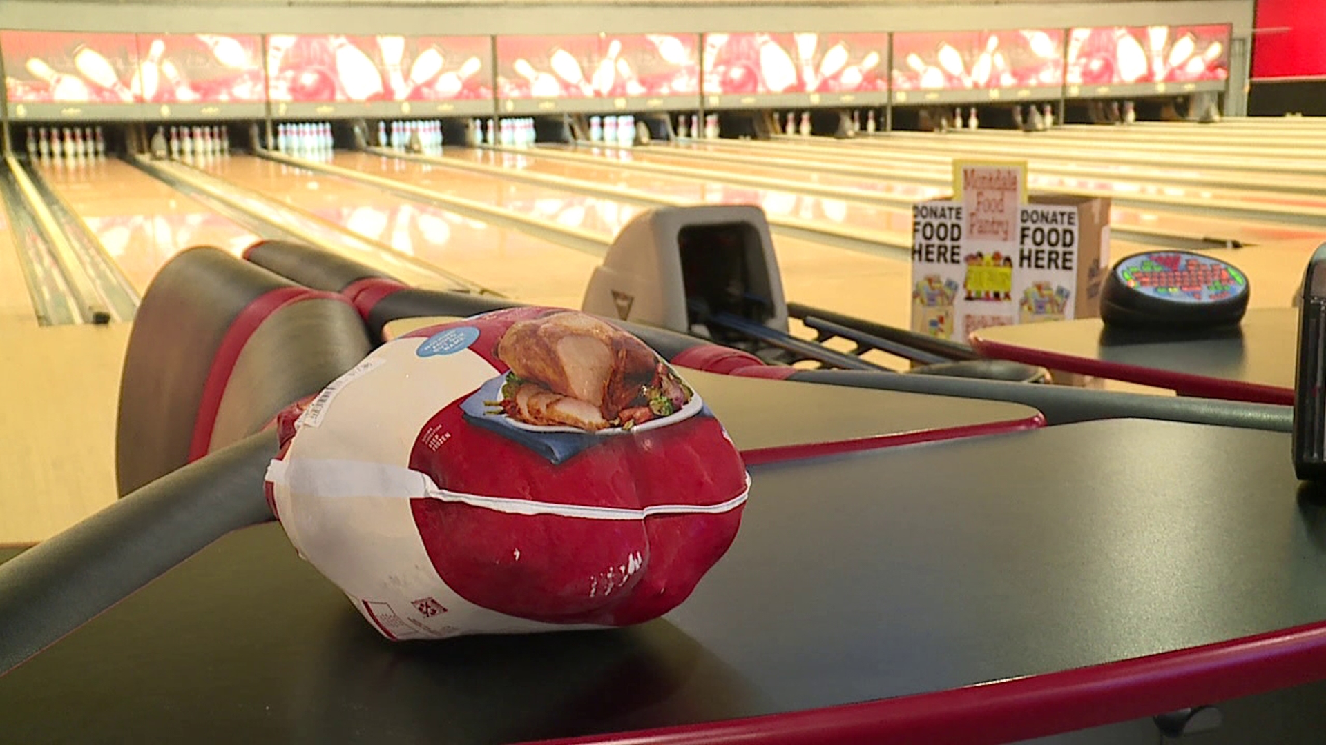 You don't have to be a bowler to toss a frozen turkey down a lane; check out the unique fundraising event in Carbondale this Sunday.