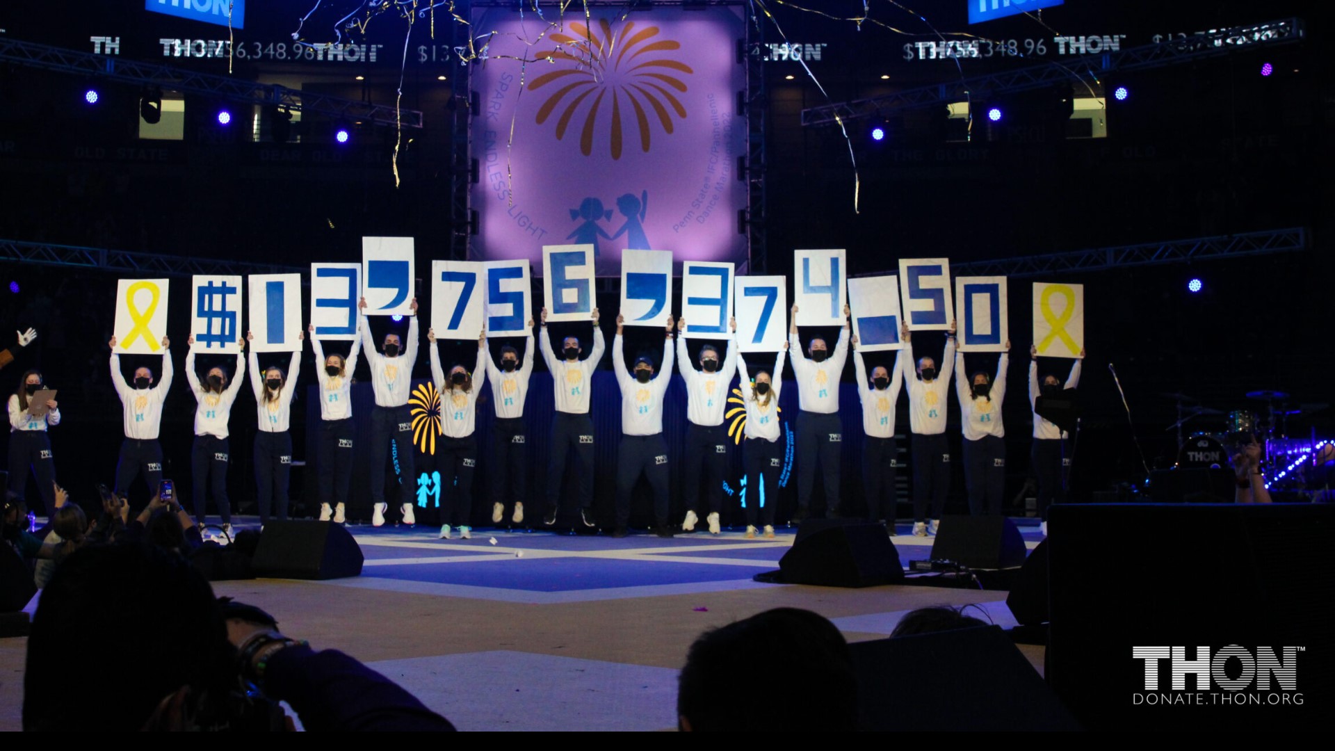 THON has raised over $200 million since partnering with Four Diamonds at Penn State Children’s Hospital in 1977.