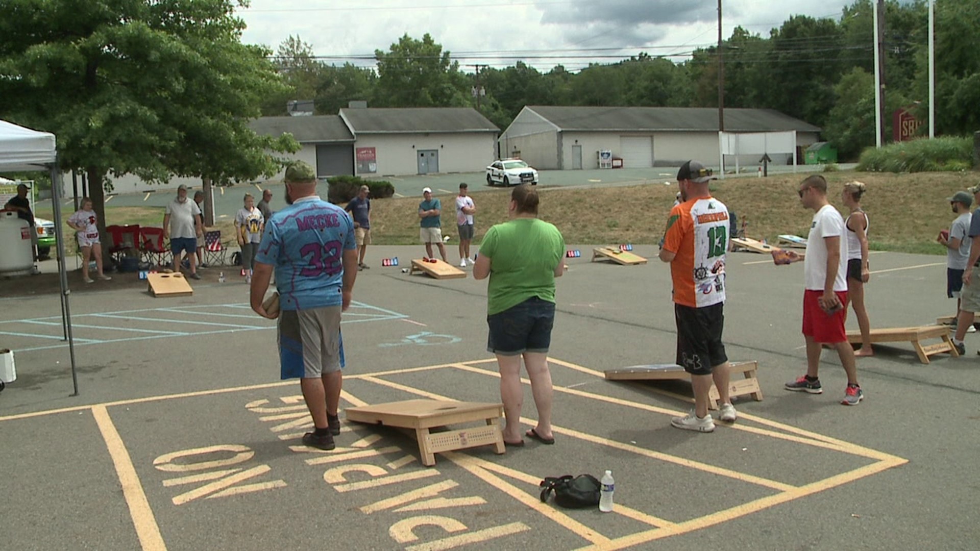 Susquehanna Brewing Company hosted the Keystone State Games Cornhole Tournament Sunday afternoon.