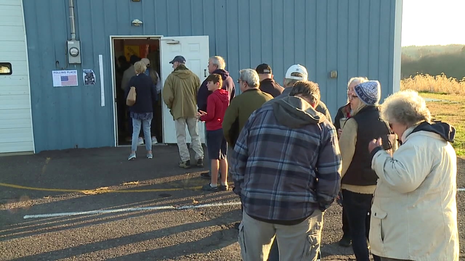 Newswatch 16's Jack Culkin went to Luzerne County, where voters had a slow start on Tuesday.