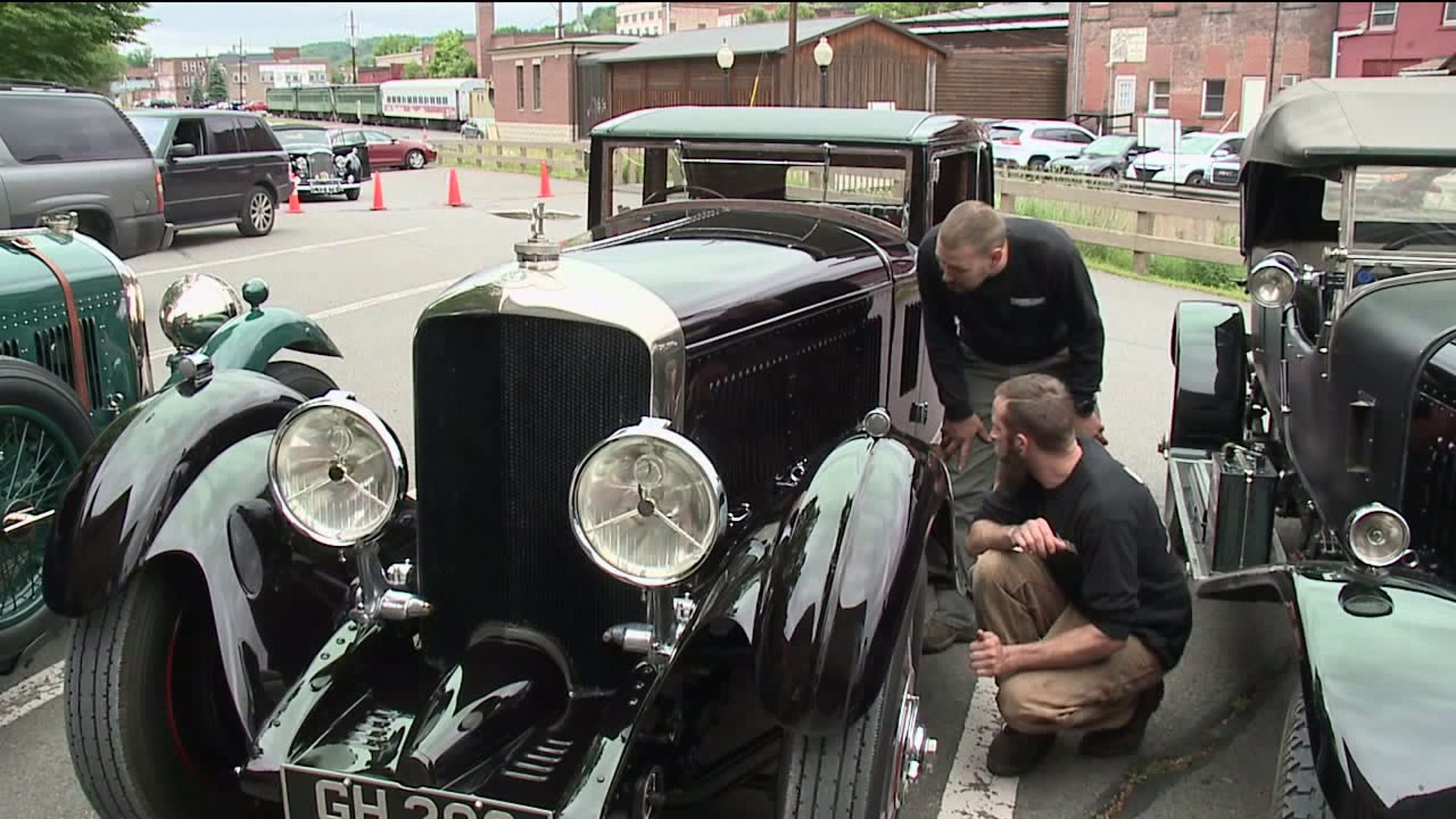 Vintage Bentleys Visit Honesdale