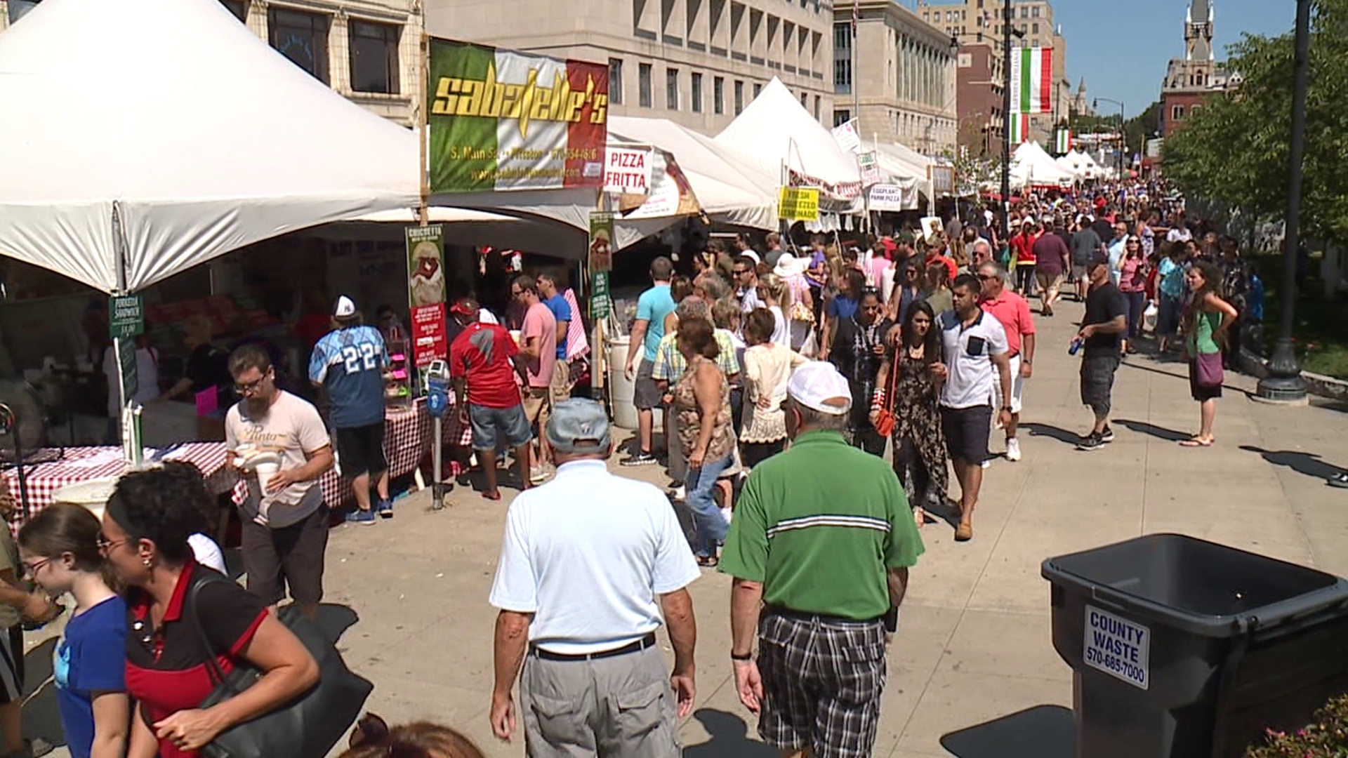 Ally Gallo visits Scranton as they prepare for this weekend's La Festa