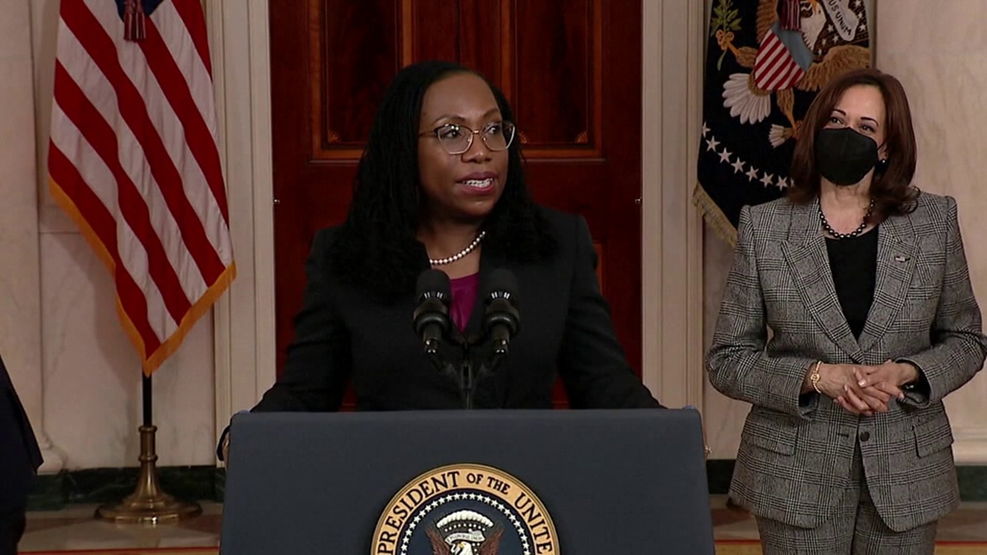Judge Ketanji Brown Jackson is President Biden's nominee to be the next U.S. Supreme Court Justice; the first black woman nominated for the nation's high court.