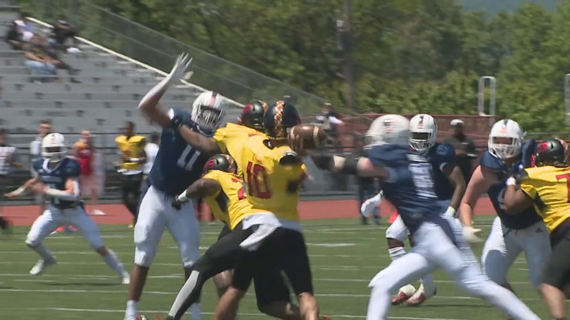 Aeden Holler's Strip-Sack Leads Team Pennsylvania to 20-0 Win over Team Maryland in the Big 33 Classic