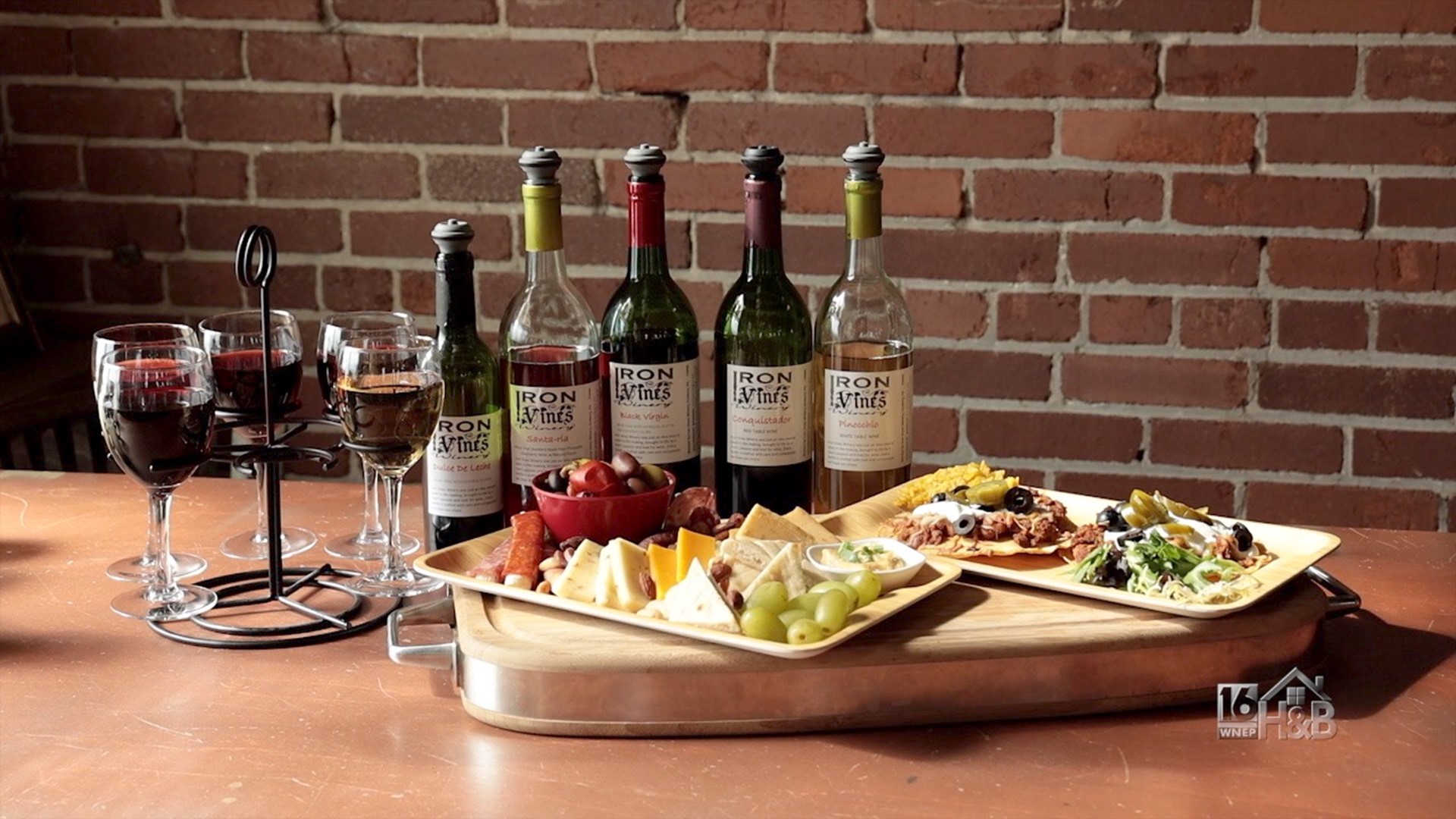 Swirl, Sip And Enjoy A Small Plate or Two At Iron Vines Winery.