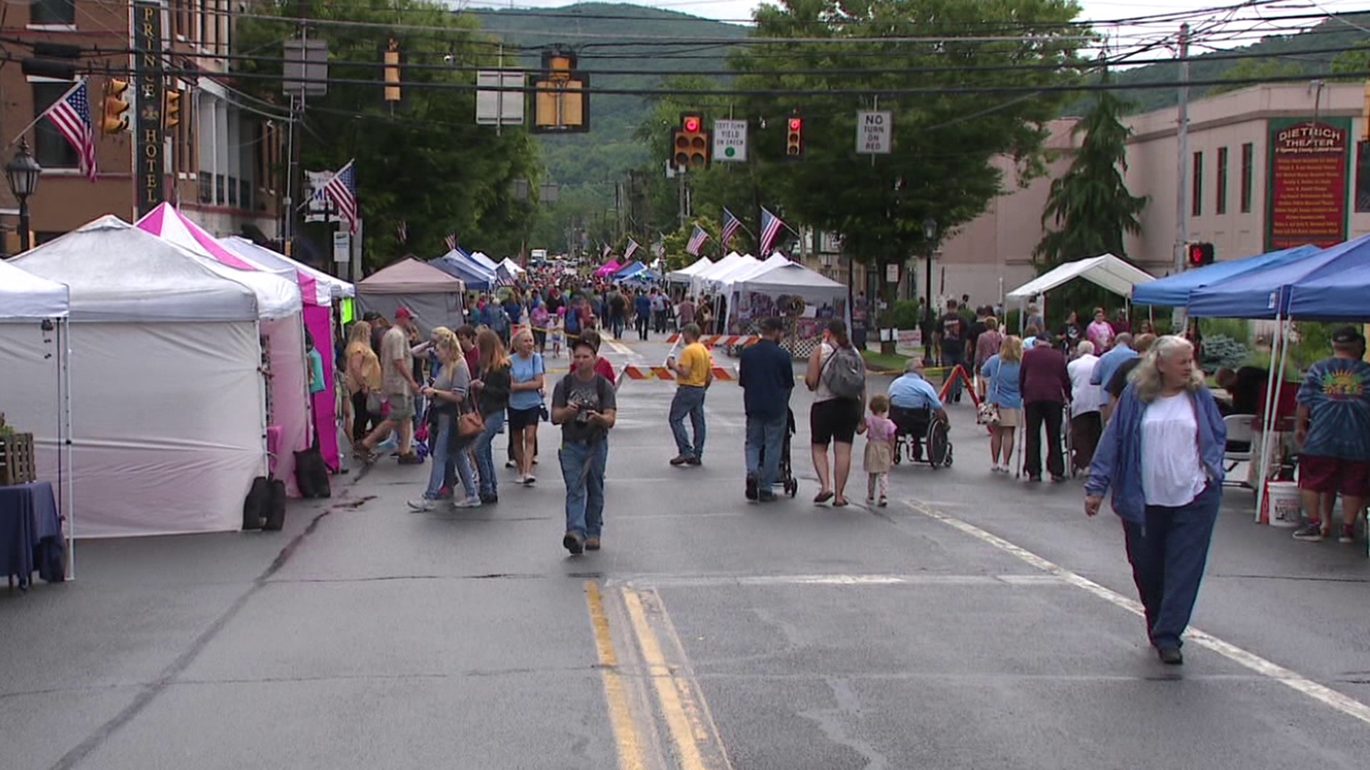 Founder's Day celebration in Tunkhannock