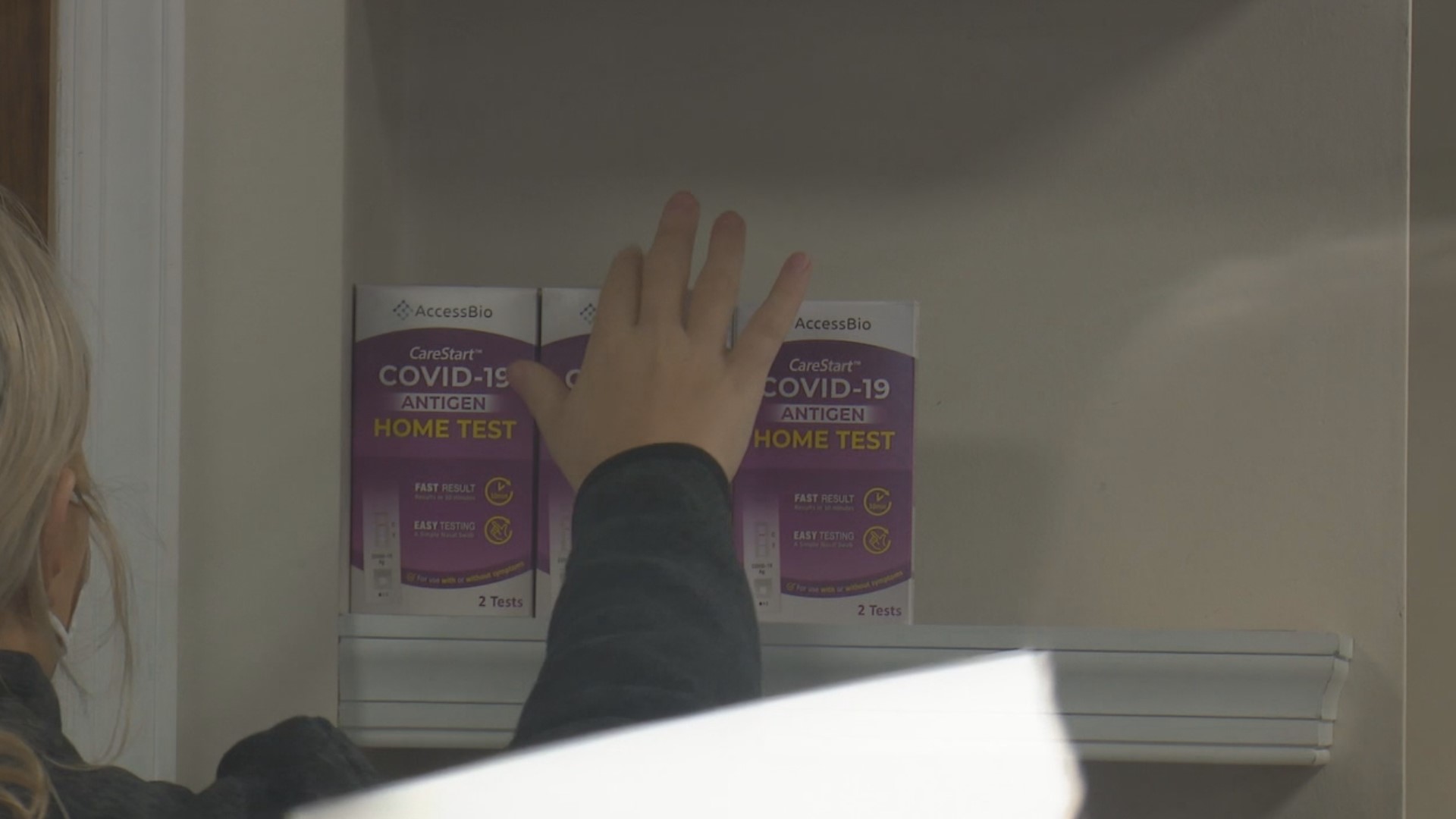 We're into a new year, and people are returning to work and school, and area pharmacies still can't keep those at-home COVID-19 tests on the shelves.