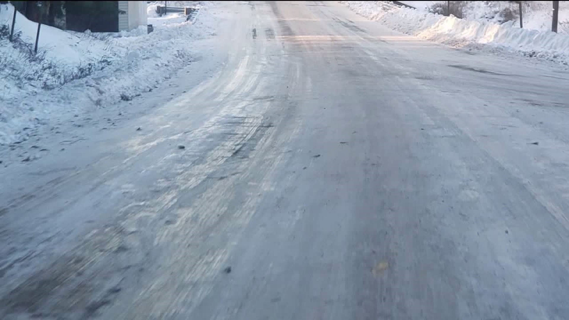 Icy Roads Turn into Sloppy and Slippery Driving Conditions in Wayne County