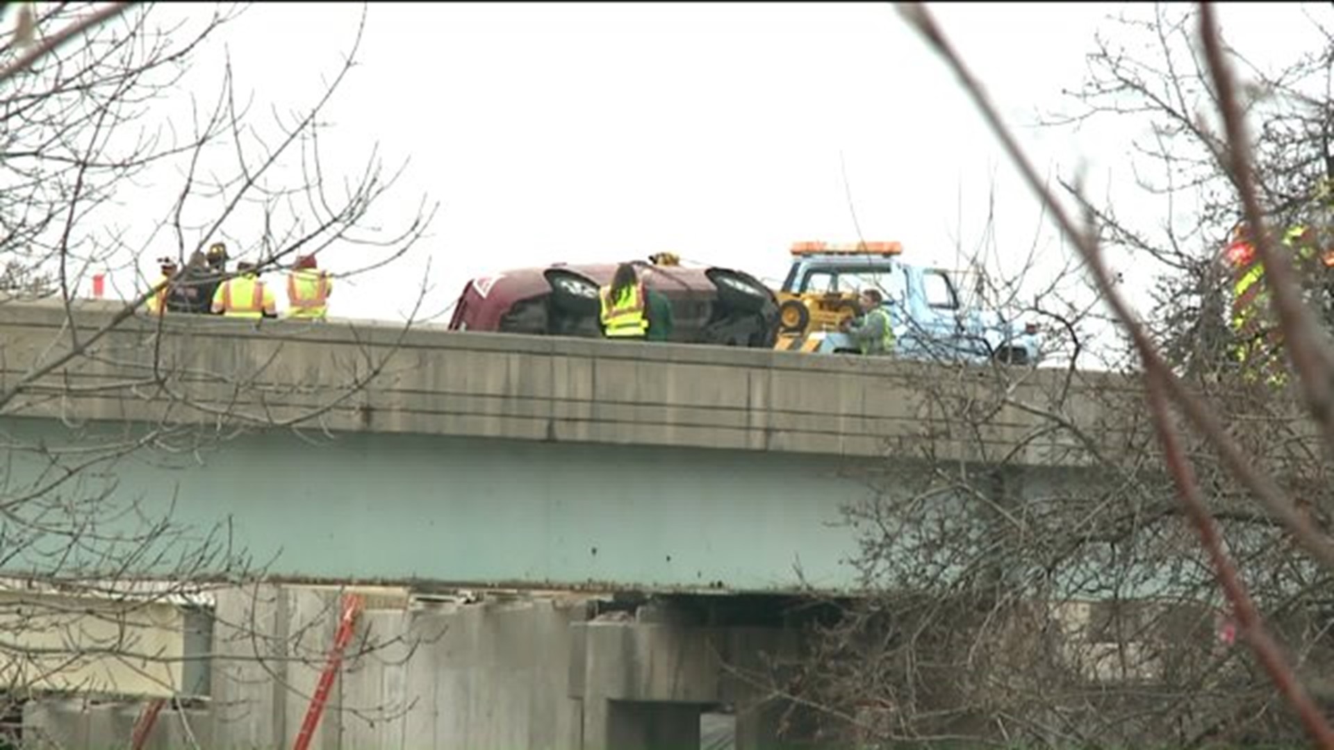 Crash on Interstate 81 in Luzerne County