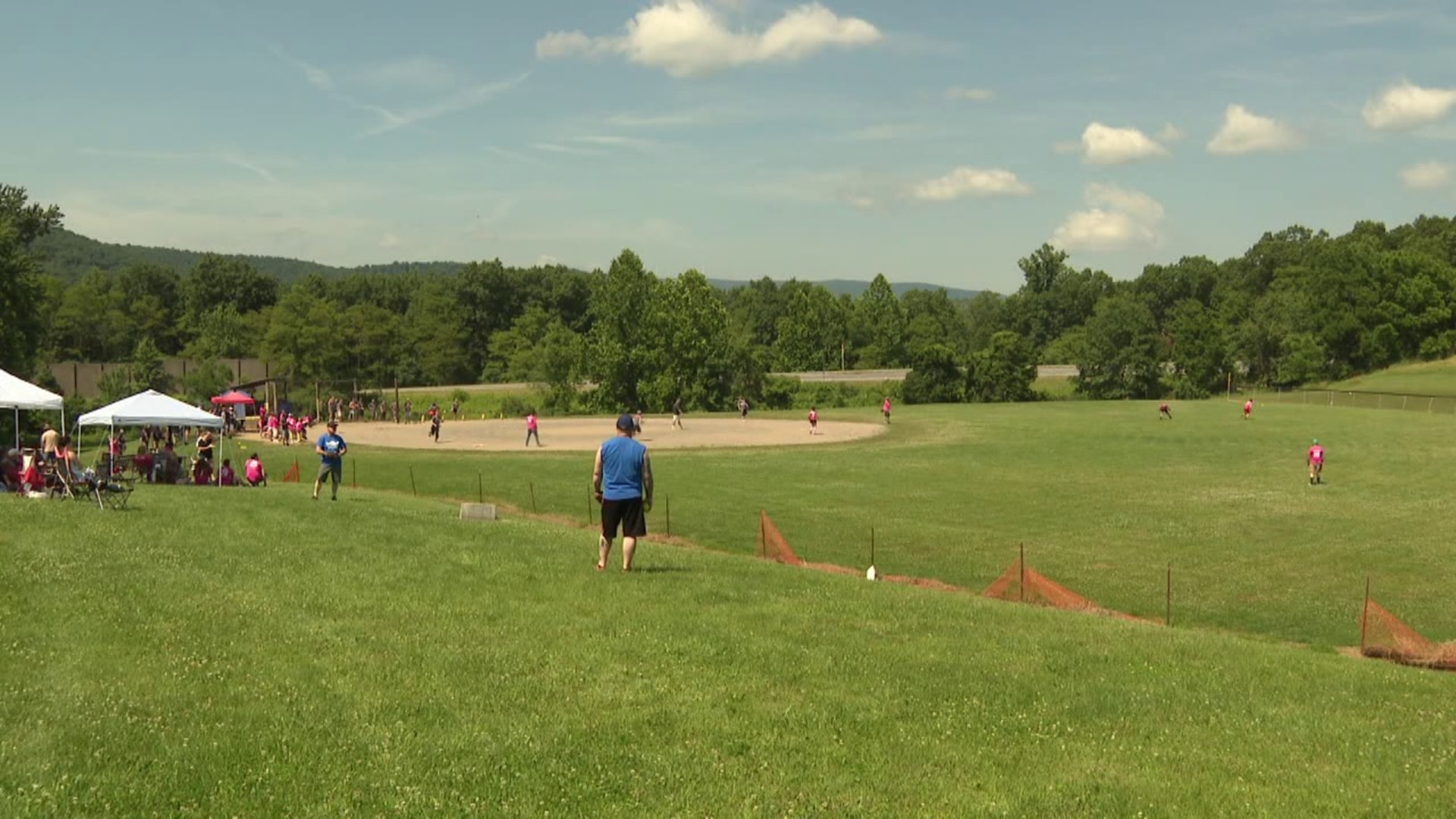 A softball tournament took place in Wyoming County on Sunday but the goal behind the competition was more than just winning.