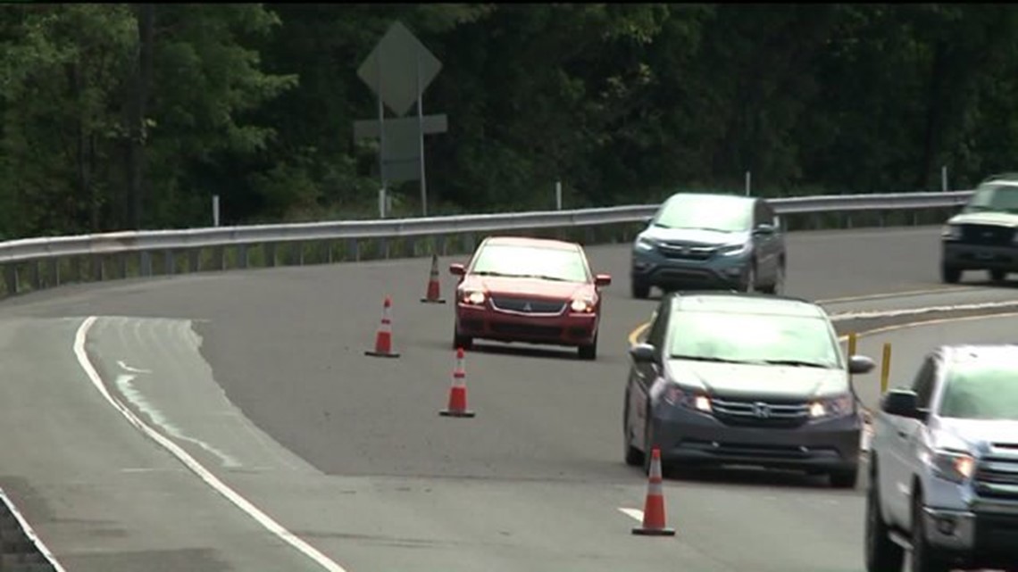 Friction Pavement Added After Crashes Increase on Part of Route 309 in ...