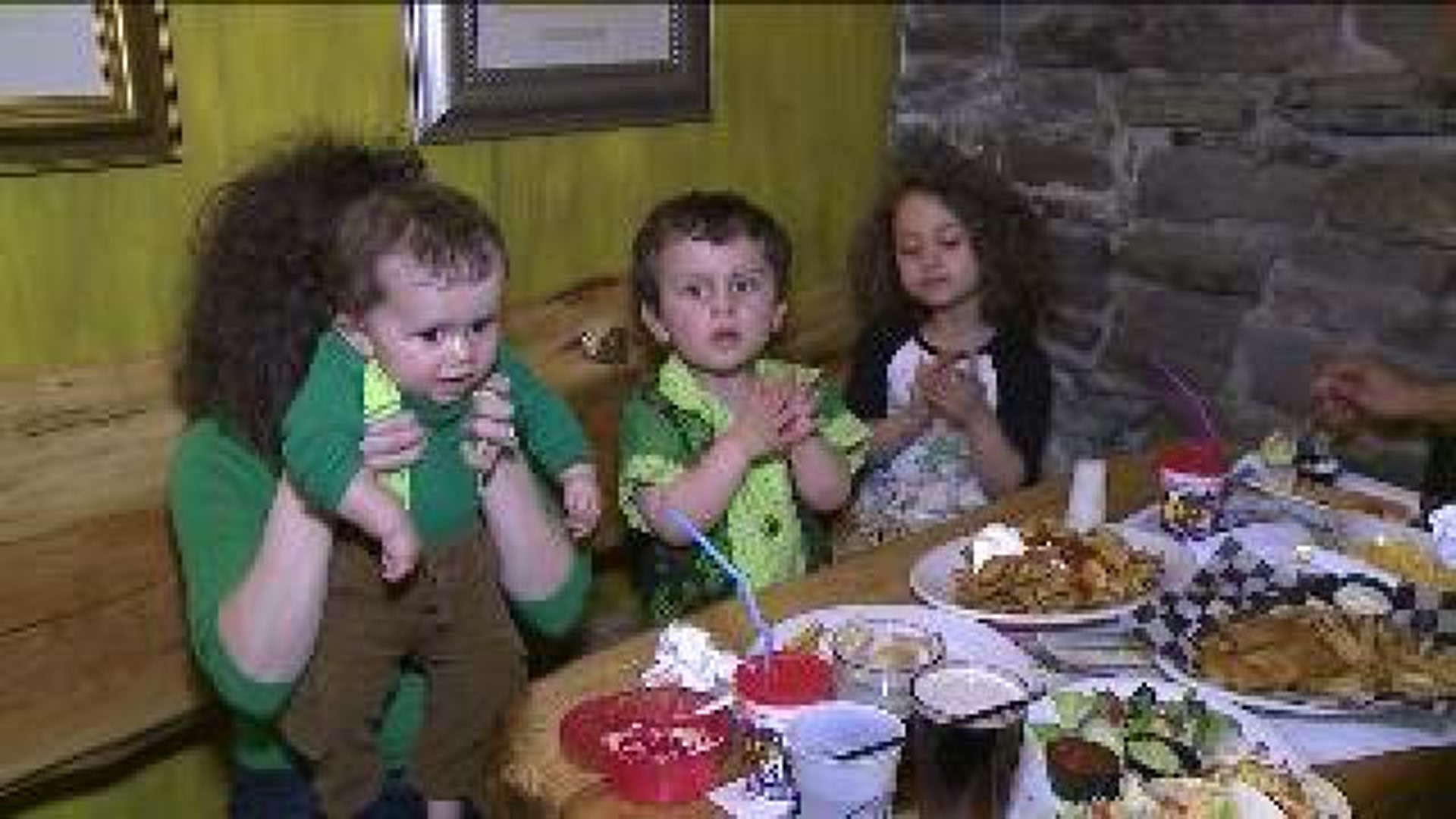 Families Celebrate St. Patrick's Day without the Parades