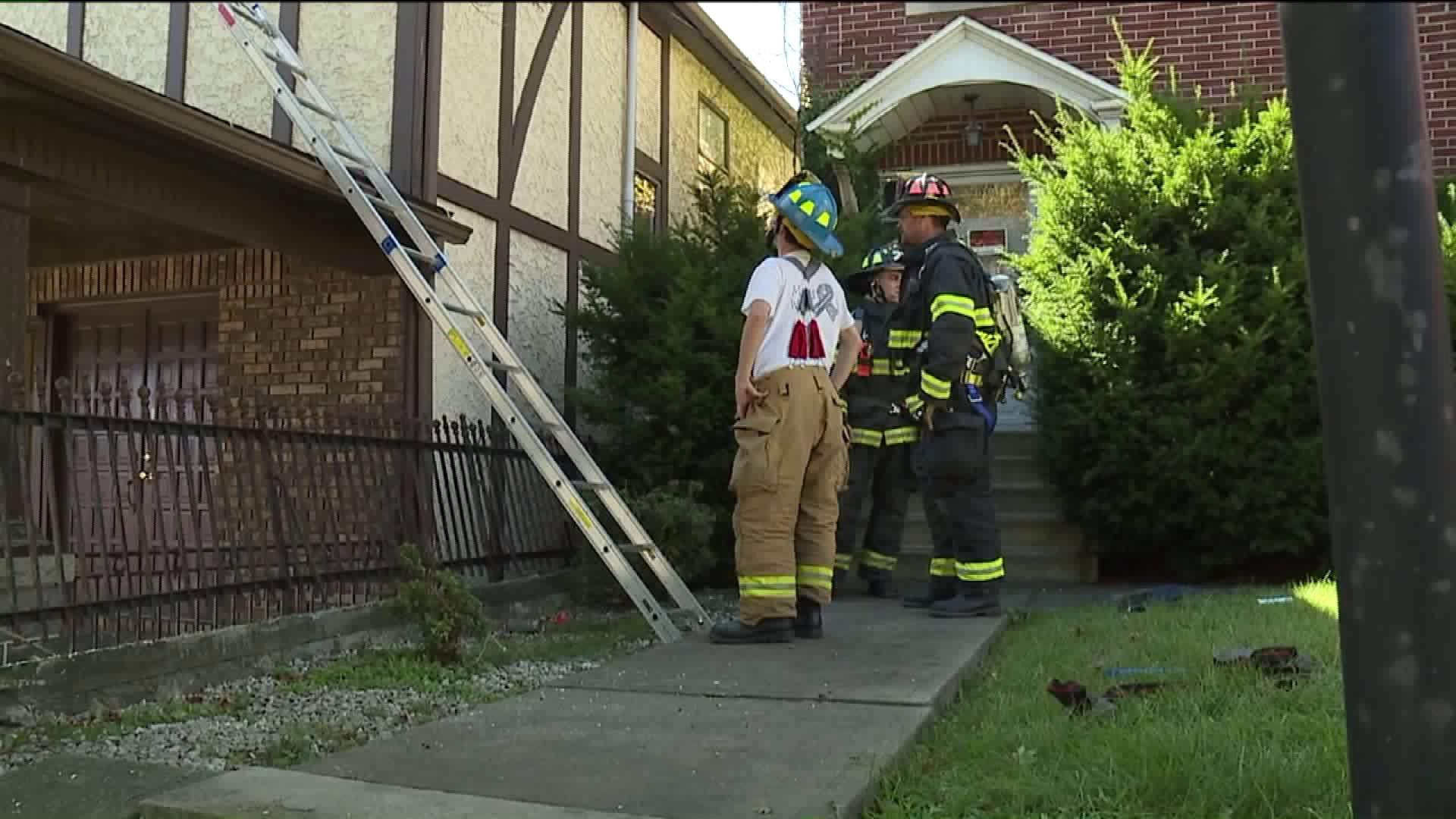 Firefighters Use Former Church for Training