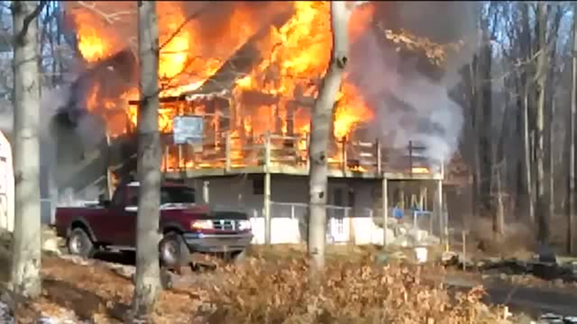 Wayne County Home Gutted by Fire