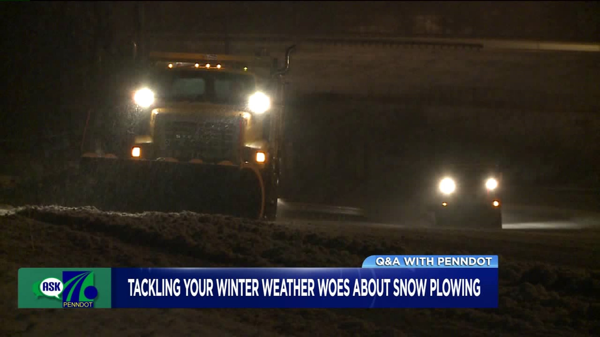 Is PennDOT Ready for Winter? Are There Enough Plow Drivers?