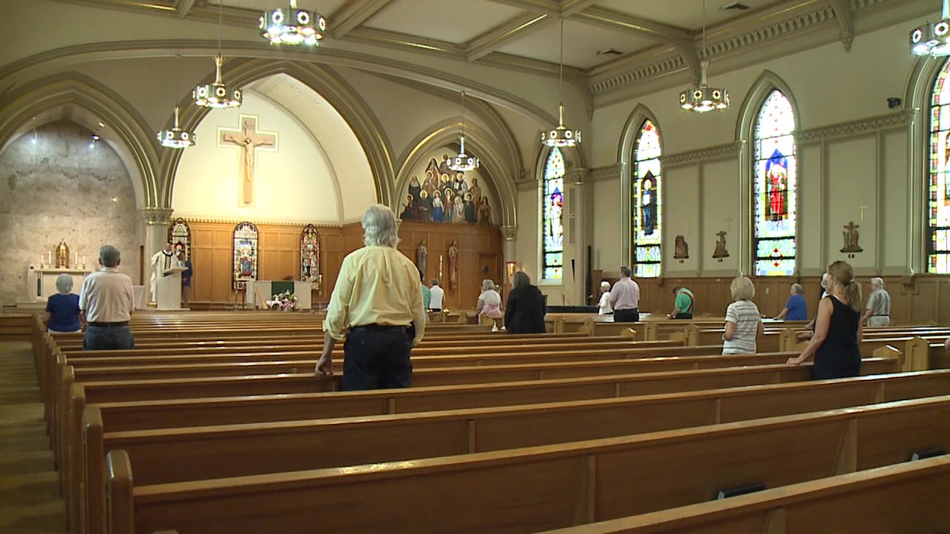 The Diocese of Scranton has announced that the Sunday mass obligation will be restored on August 15.