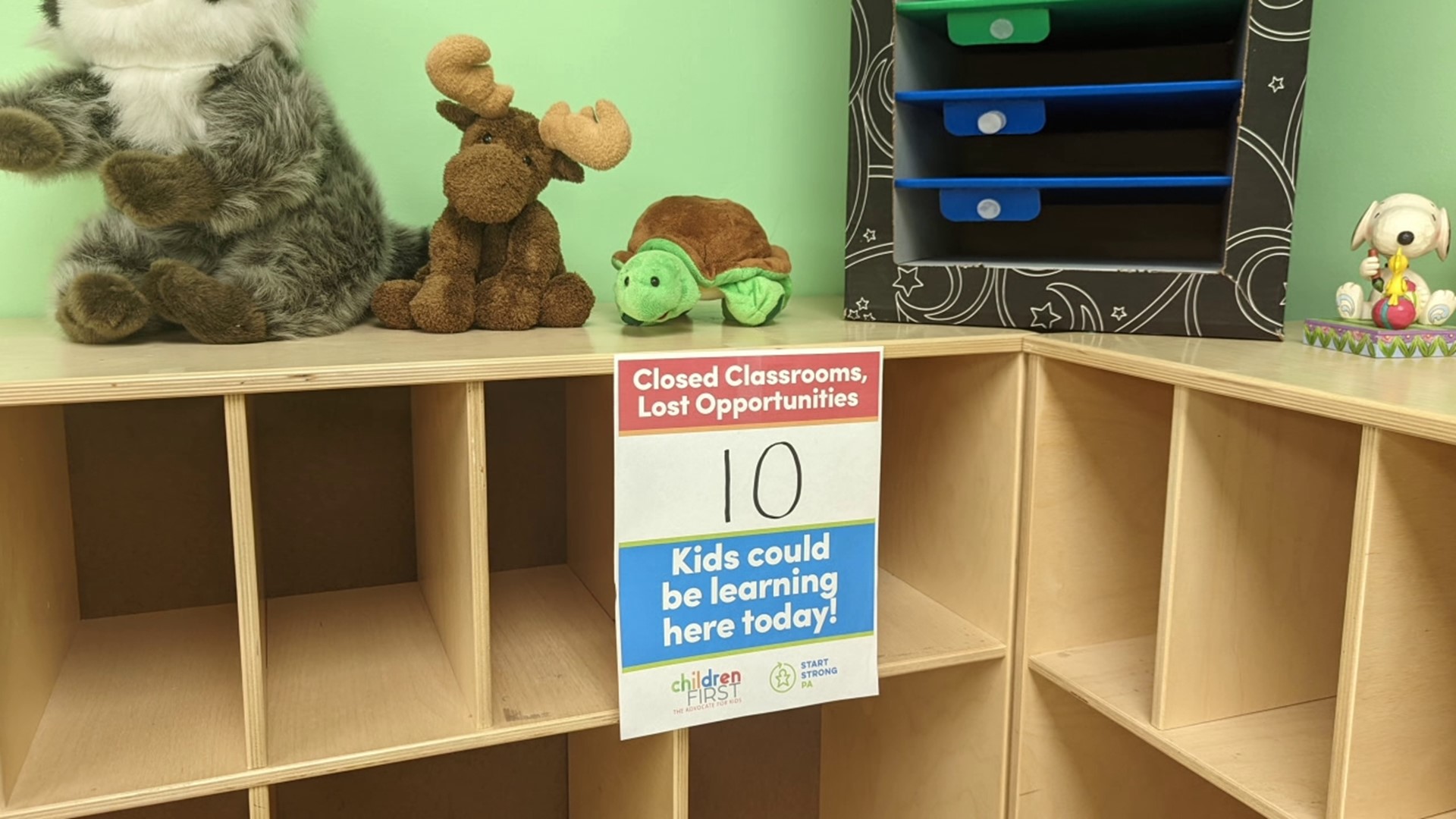 A growing number of parents struggling to find childcare and childcare center executives say a staff shortage is the center of it.