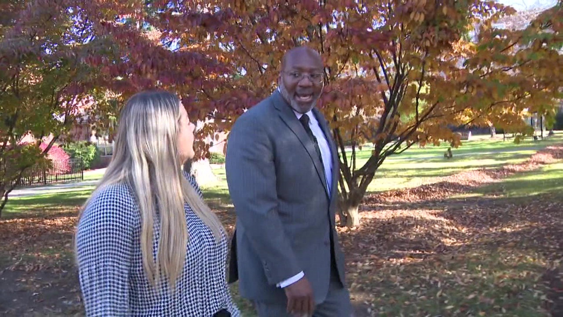 Kenneth Long is ESU's first African American president. He's been acting as interim president since 2020.