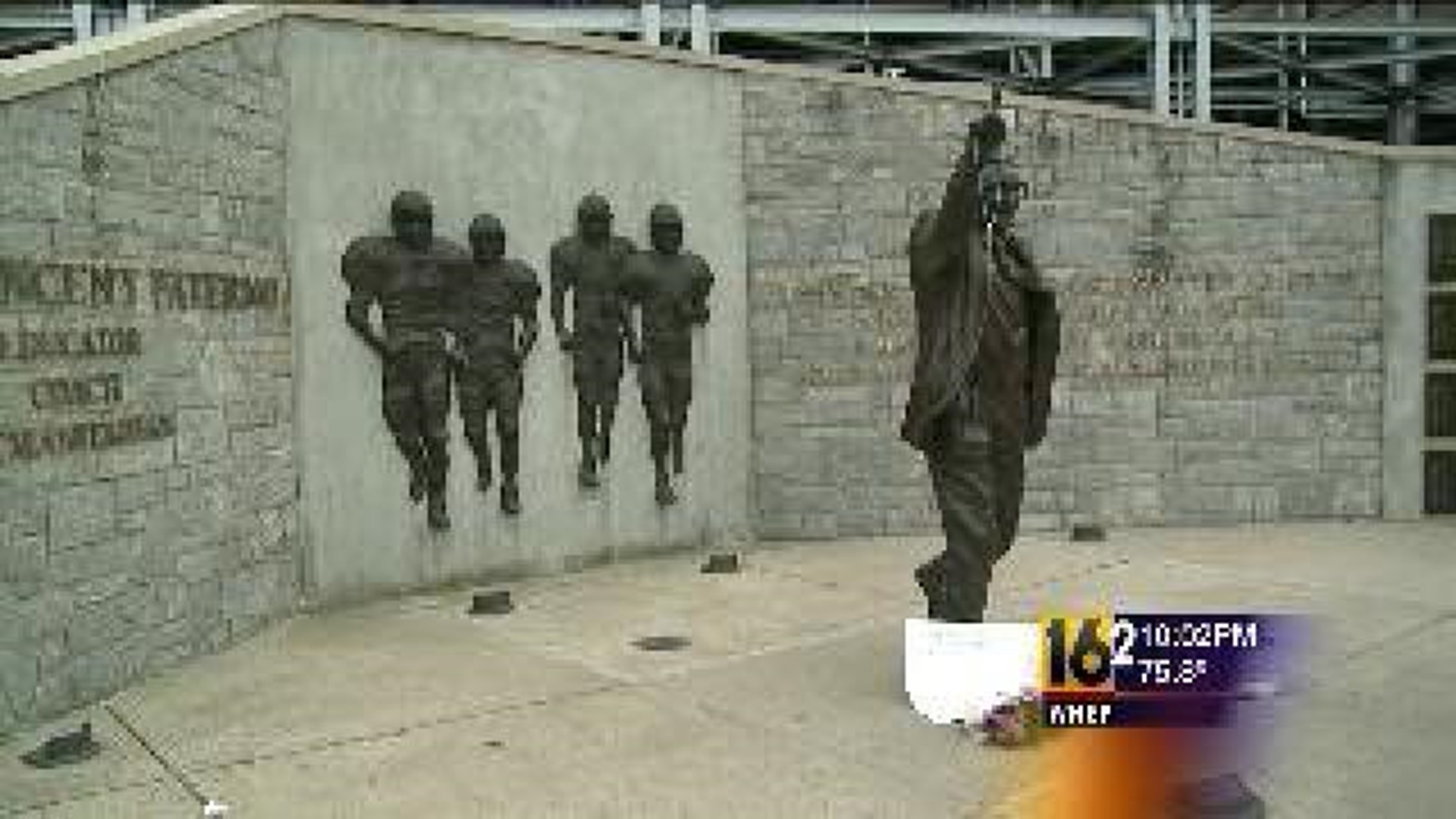 Fans Flock to Joe-Pa Statue for Possible Last Pictures