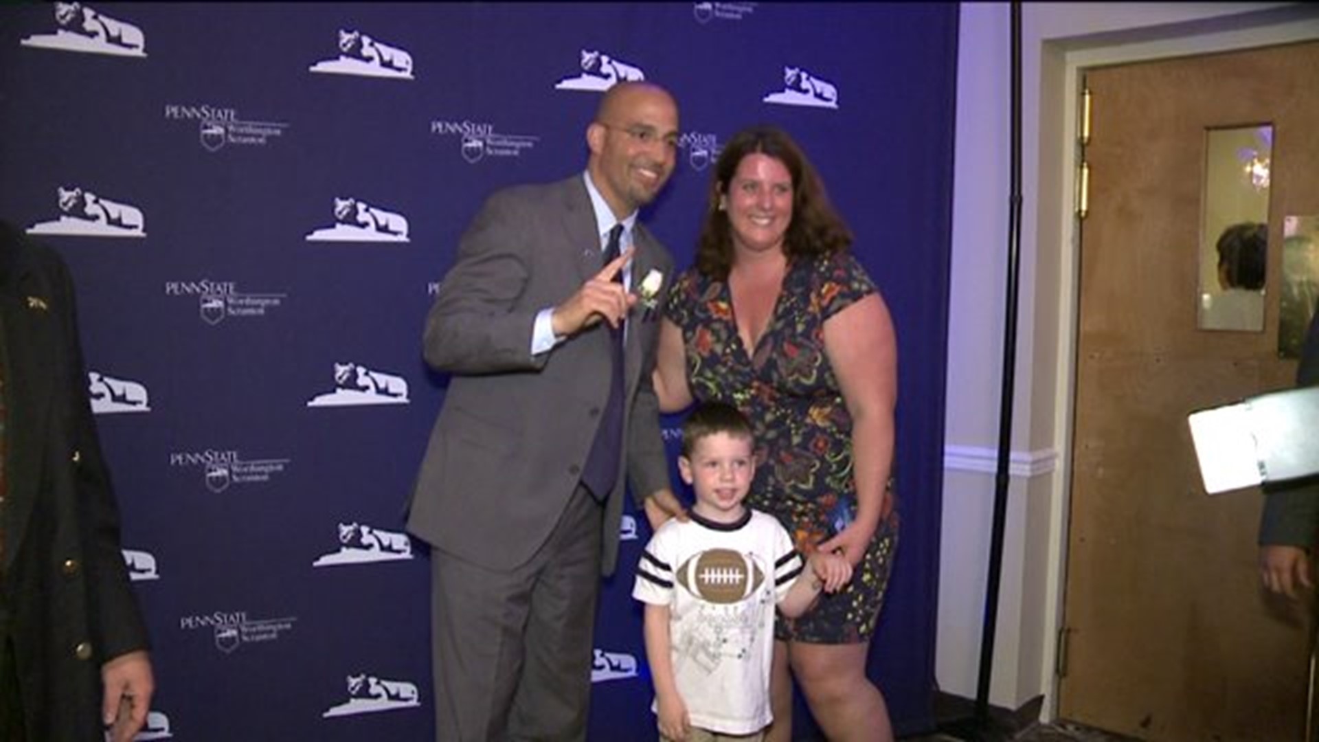 Record Crowds Turn Out To Meet PSU Coach