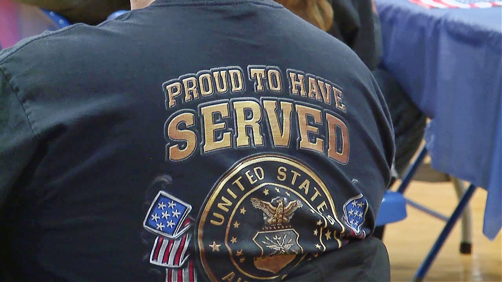 A school district in Northumberland County said thank you to those who serve our country. Newswatch 16's Nikki Krize introduces us to some of our nation's bravest.