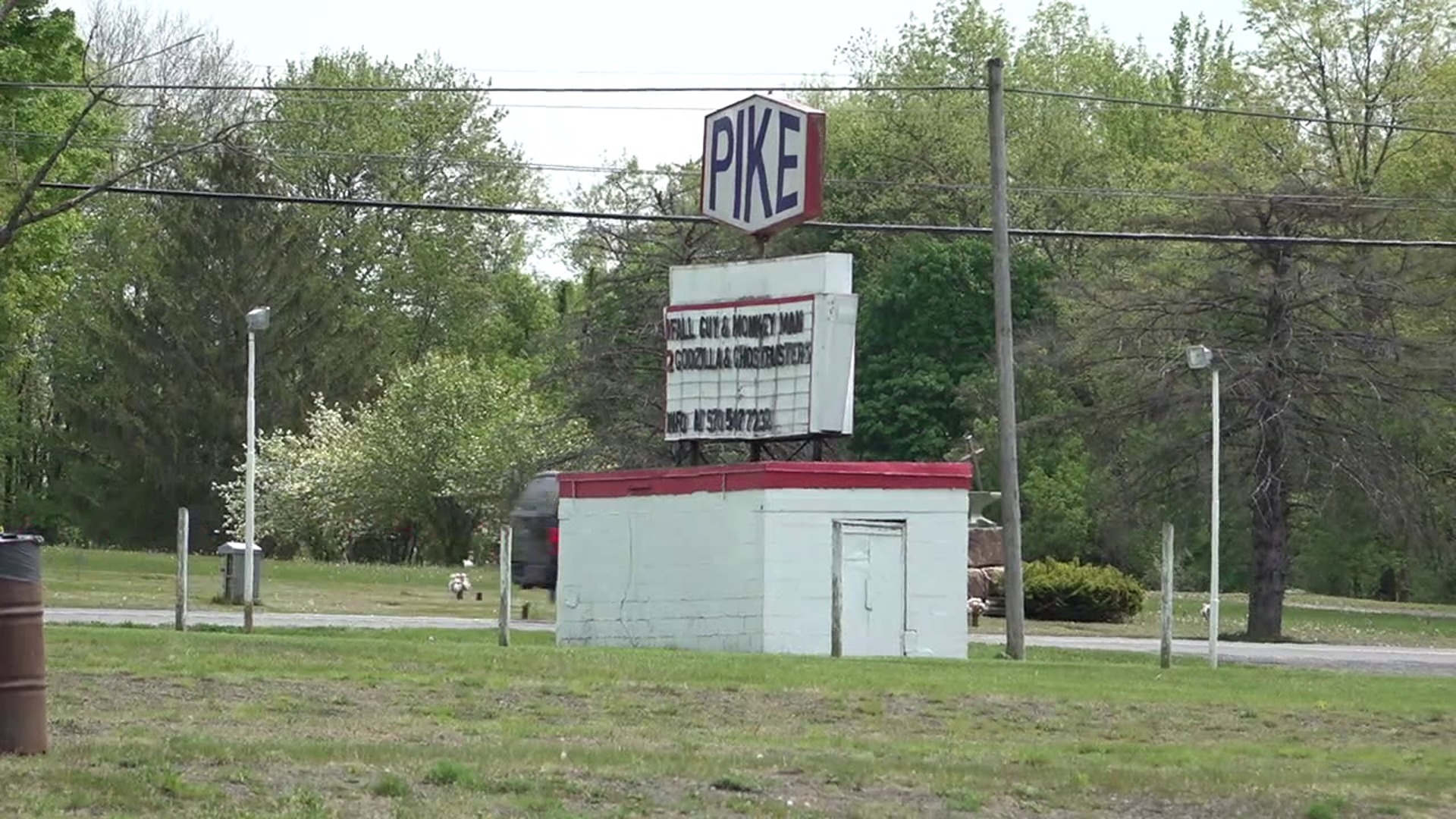 The Pike drive-in has opened in Clinton Township near Montgomery for its 71st year.